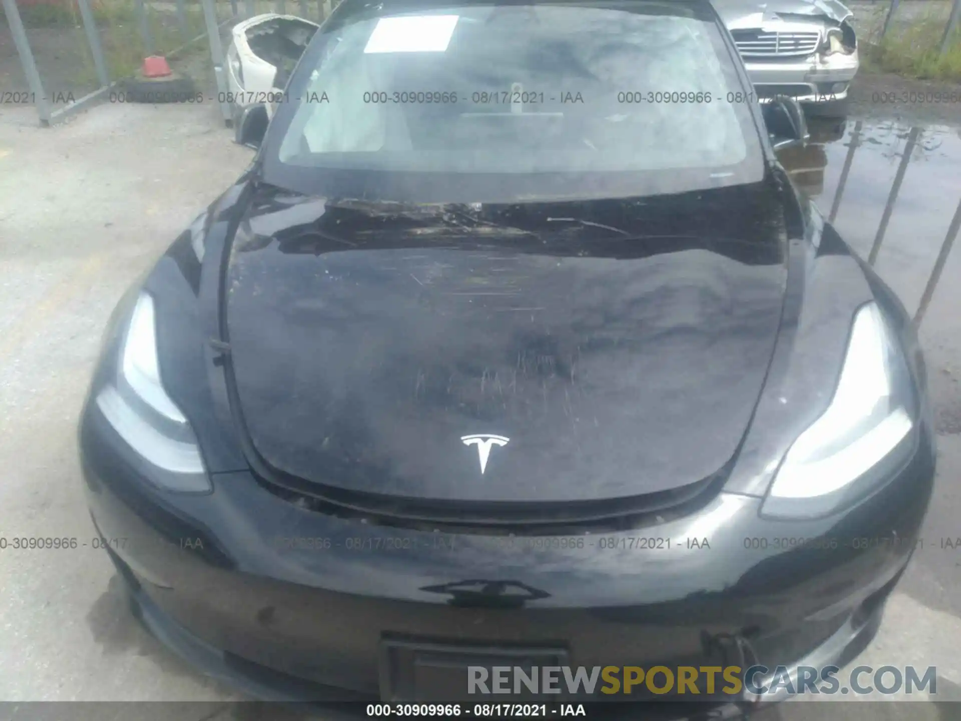 10 Photograph of a damaged car 5YJ3E1EA4KF310985 TESLA MODEL 3 2019