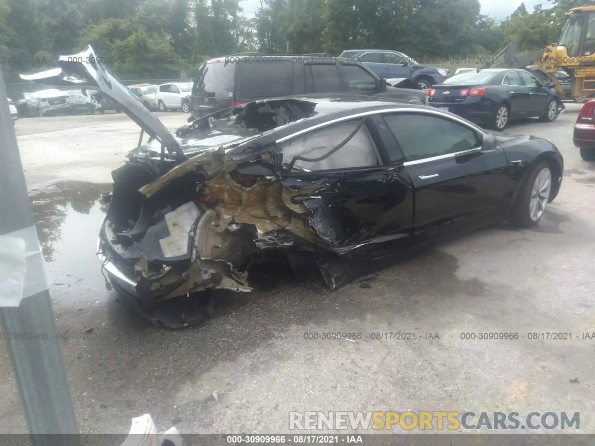 4 Photograph of a damaged car 5YJ3E1EA4KF310985 TESLA MODEL 3 2019