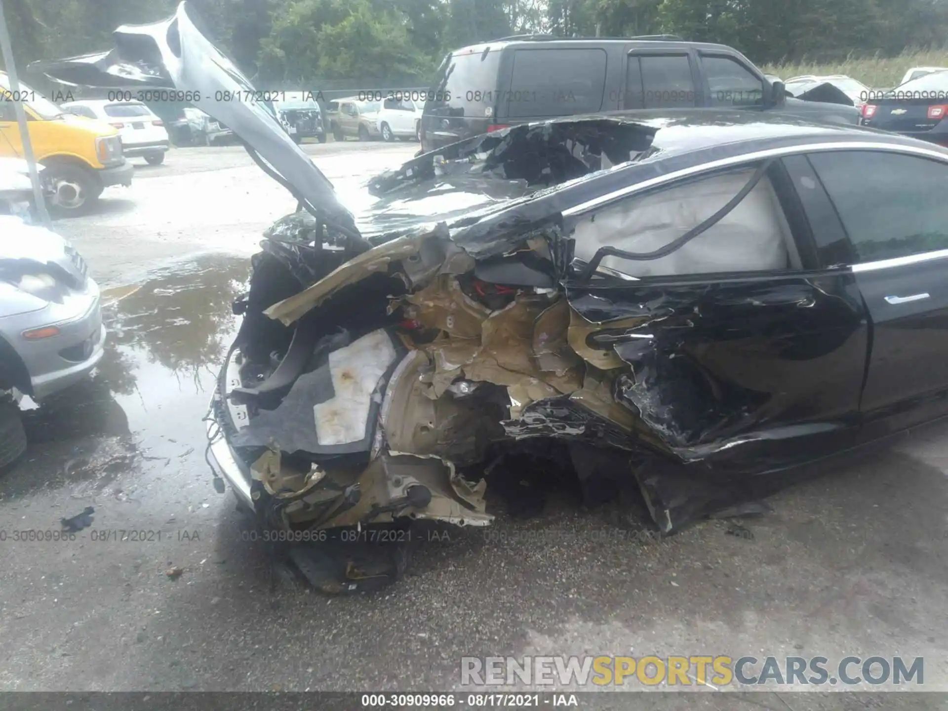 6 Photograph of a damaged car 5YJ3E1EA4KF310985 TESLA MODEL 3 2019