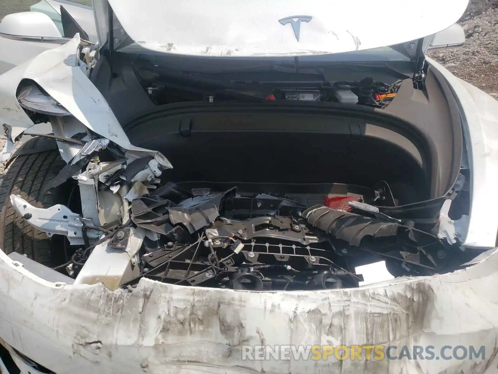 7 Photograph of a damaged car 5YJ3E1EA4KF311876 TESLA MODEL 3 2019