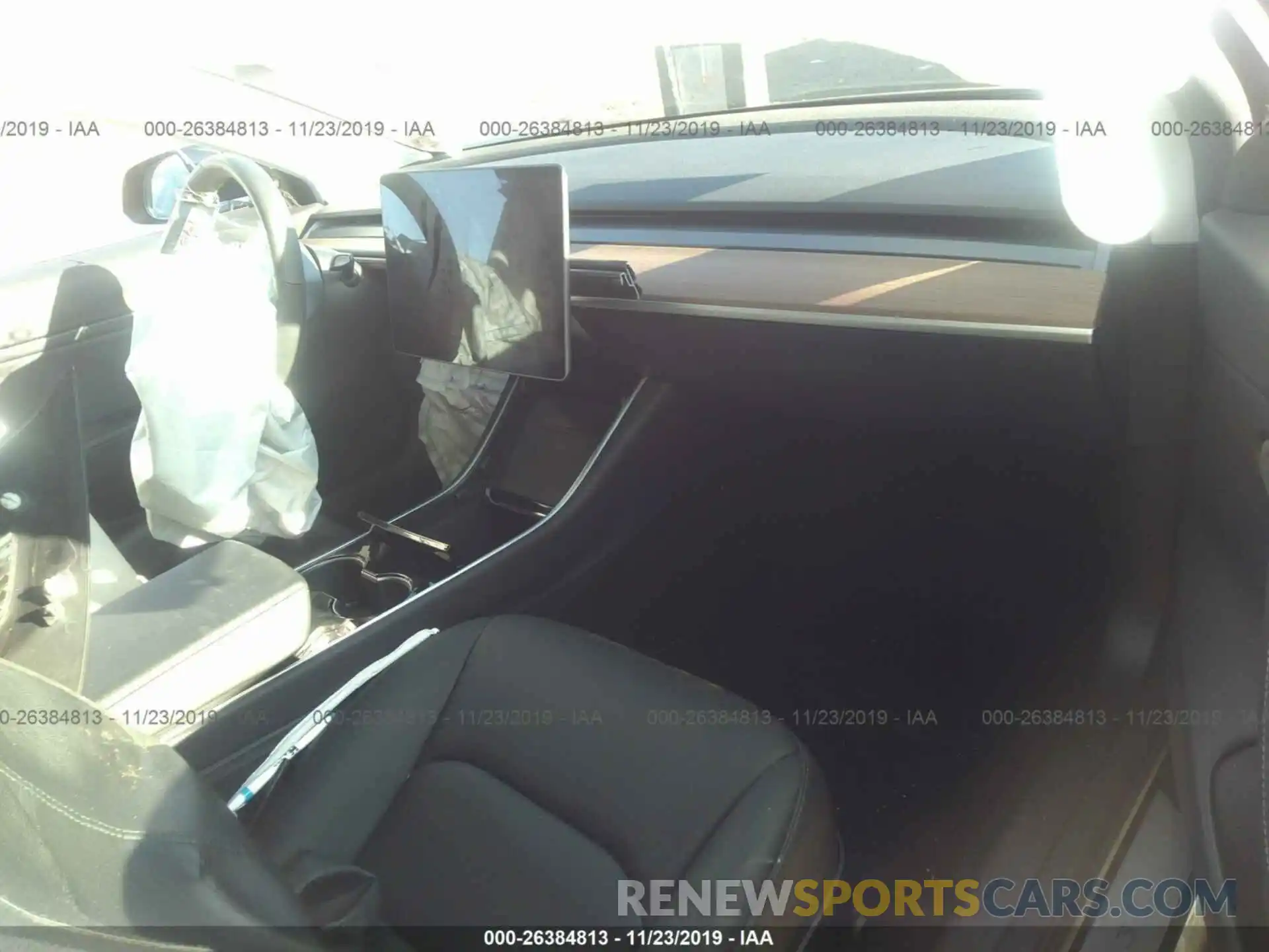 5 Photograph of a damaged car 5YJ3E1EA4KF313255 TESLA MODEL 3 2019