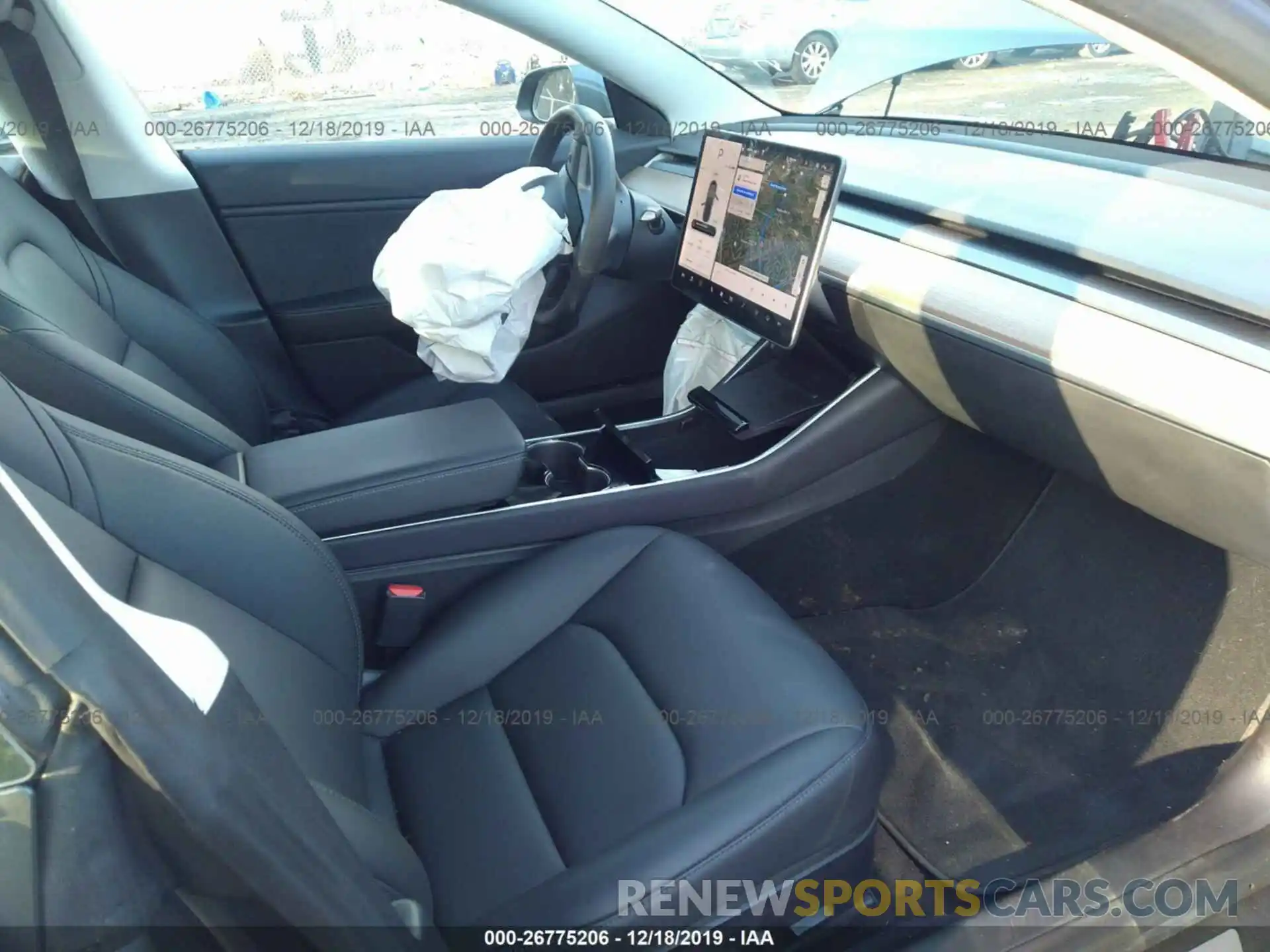 5 Photograph of a damaged car 5YJ3E1EA4KF313496 TESLA MODEL 3 2019