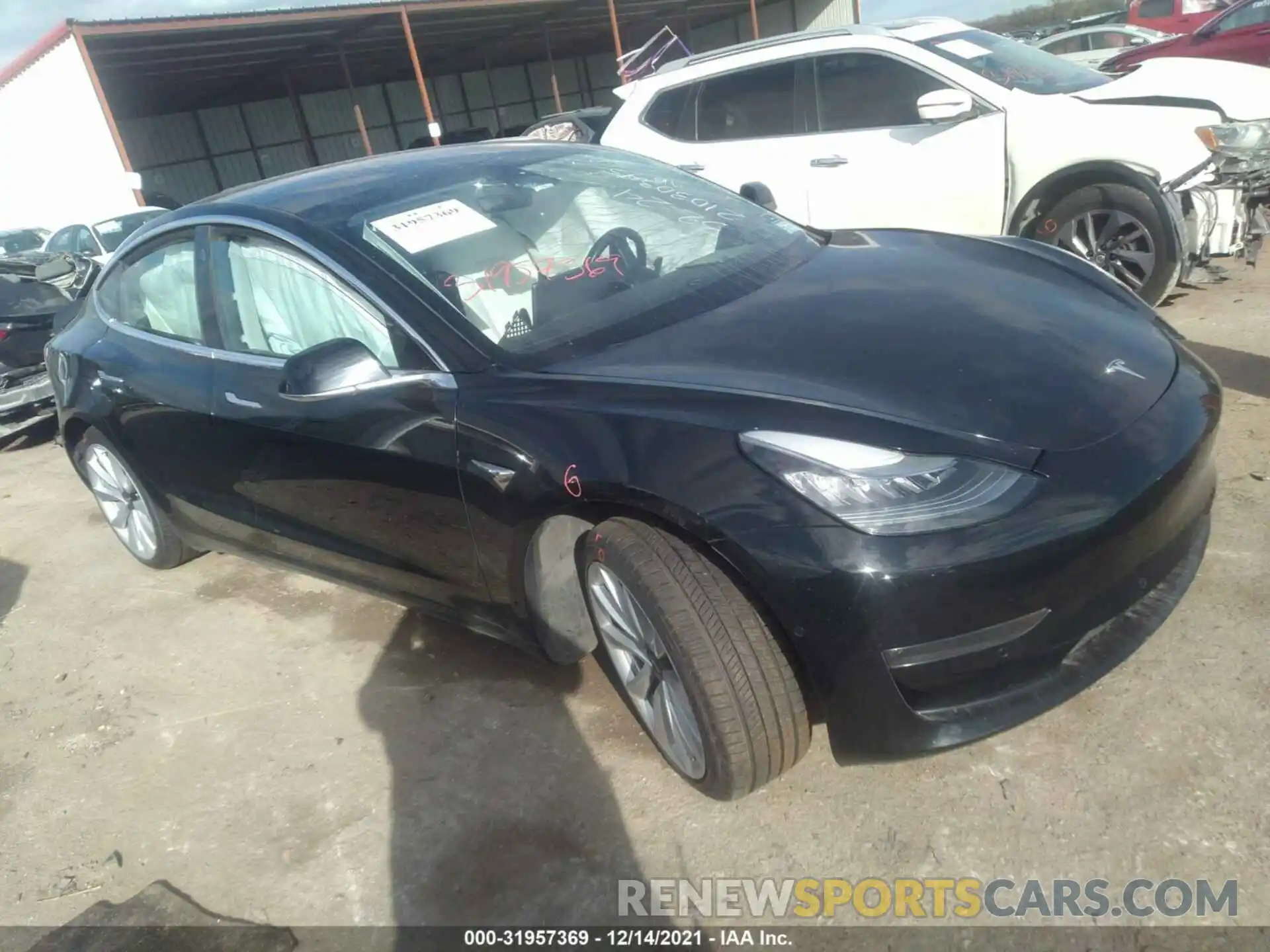 1 Фотография поврежденного автомобиля 5YJ3E1EA4KF315085 TESLA MODEL 3 2019