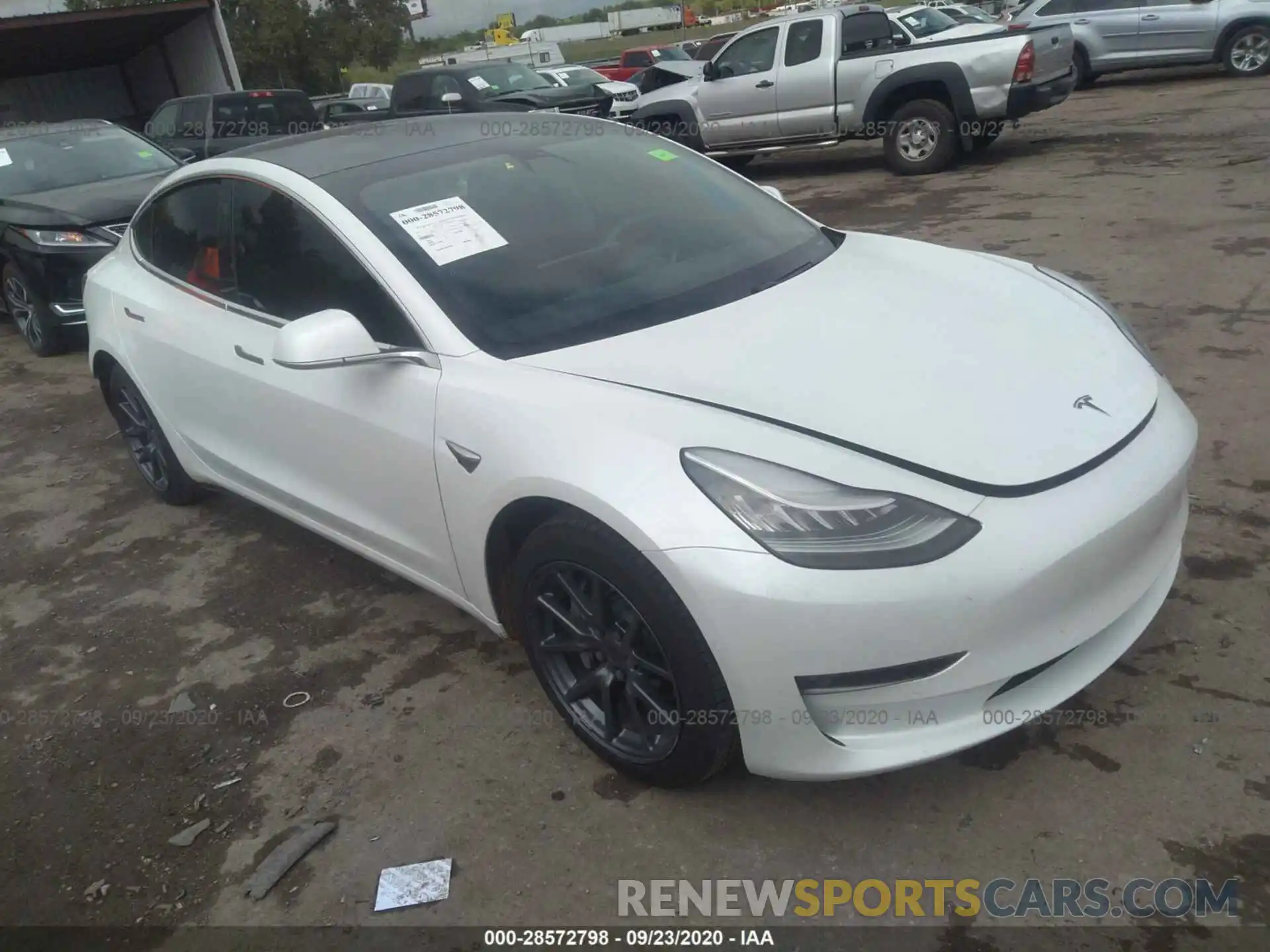 1 Фотография поврежденного автомобиля 5YJ3E1EA4KF317452 TESLA MODEL 3 2019