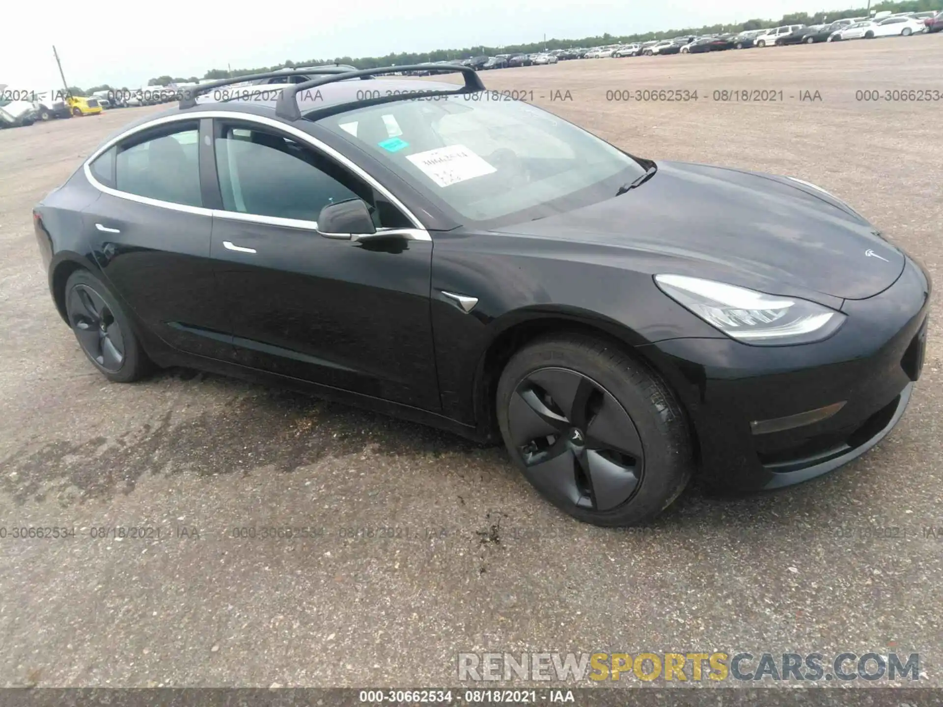 1 Photograph of a damaged car 5YJ3E1EA4KF324210 TESLA MODEL 3 2019