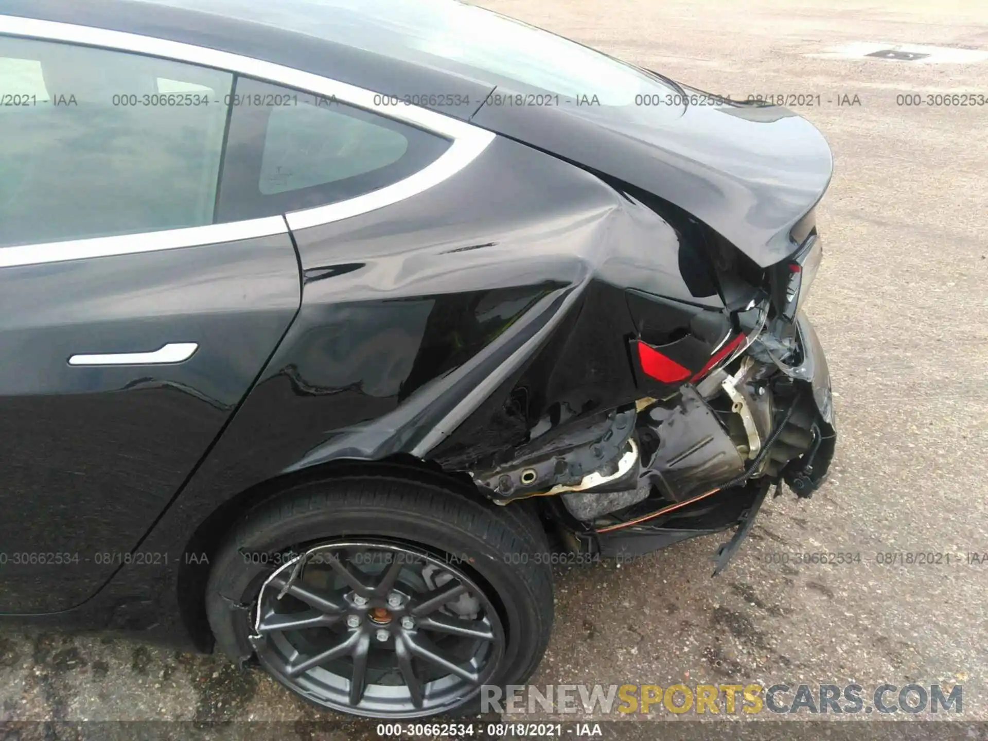 6 Photograph of a damaged car 5YJ3E1EA4KF324210 TESLA MODEL 3 2019