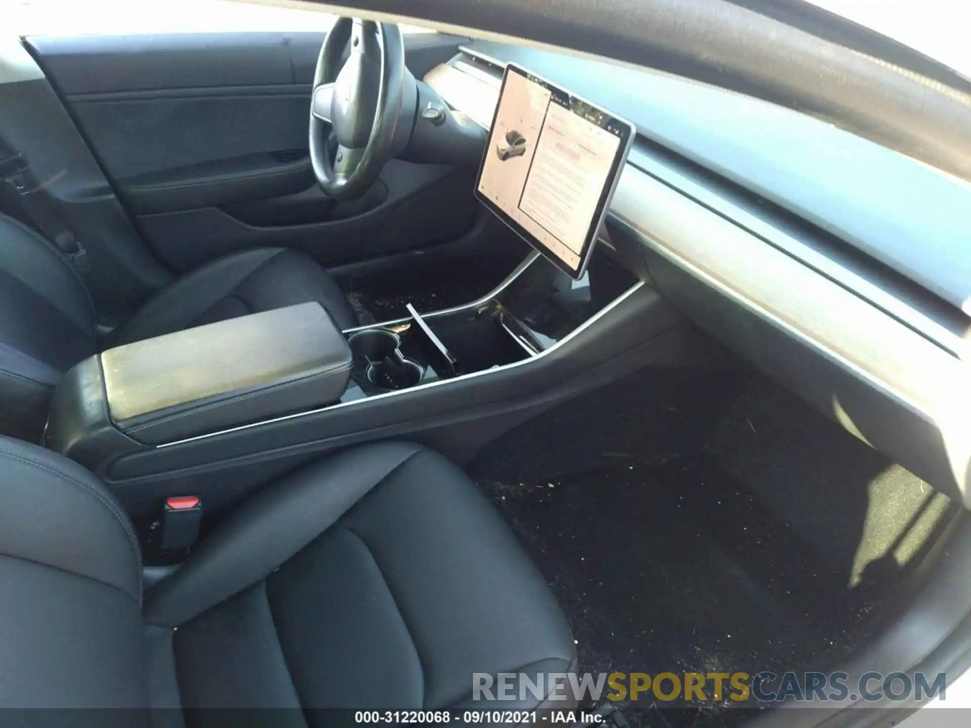 5 Photograph of a damaged car 5YJ3E1EA4KF326510 TESLA MODEL 3 2019