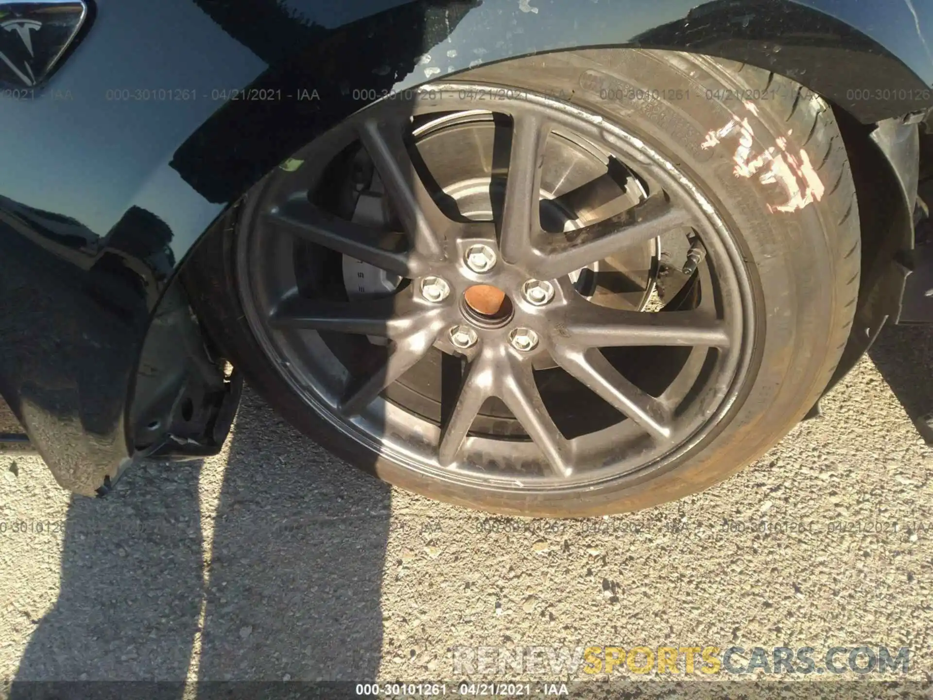 14 Photograph of a damaged car 5YJ3E1EA4KF331125 TESLA MODEL 3 2019