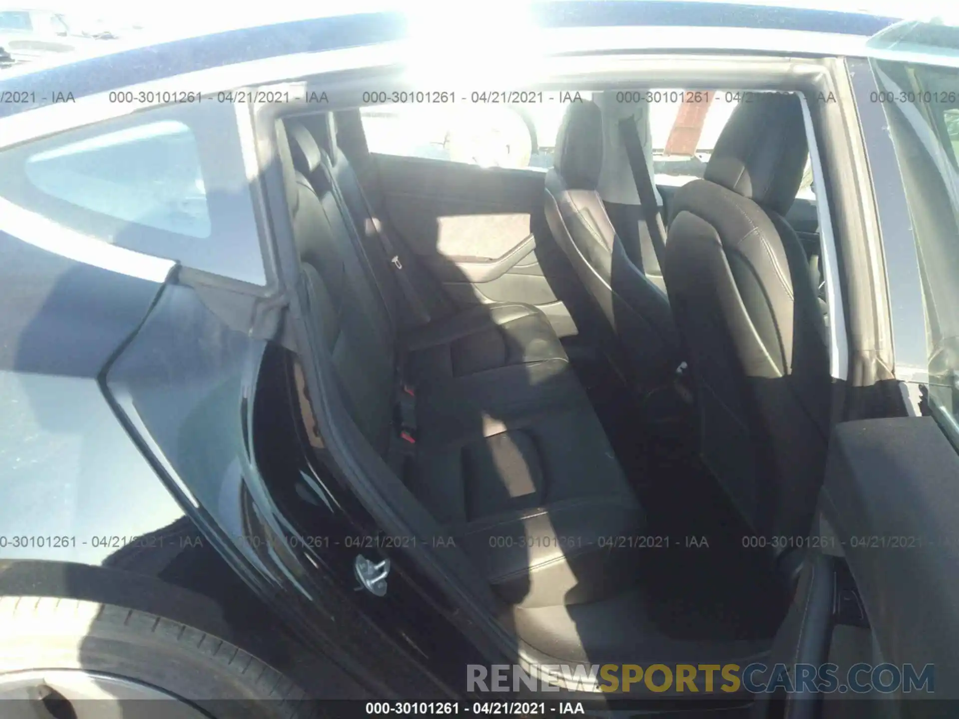 8 Photograph of a damaged car 5YJ3E1EA4KF331125 TESLA MODEL 3 2019