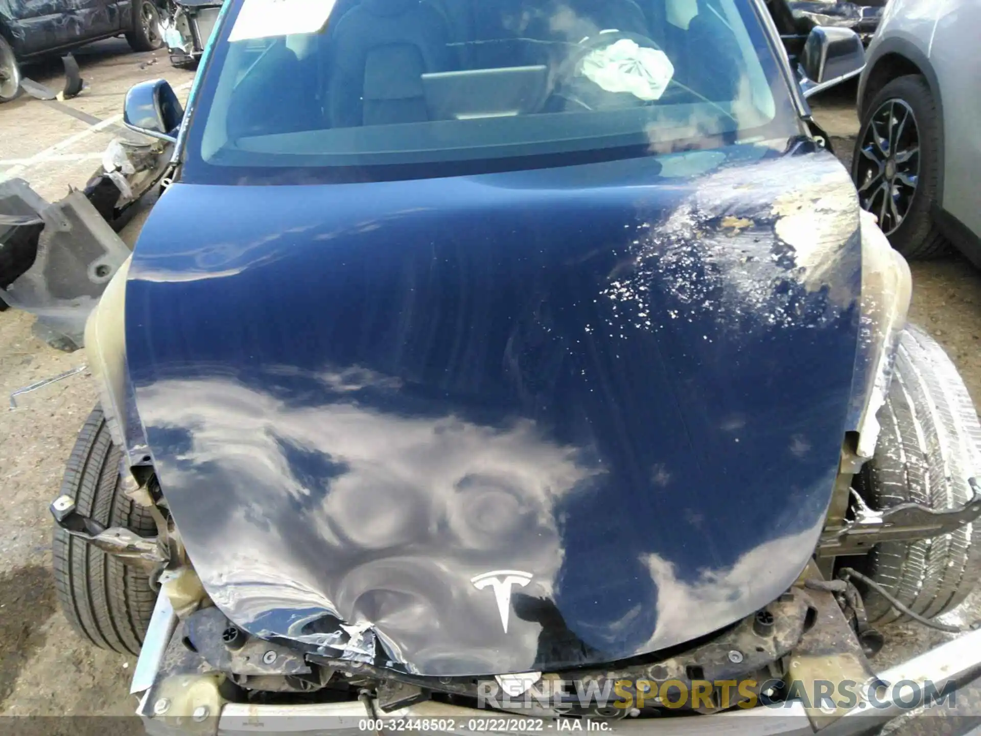 10 Photograph of a damaged car 5YJ3E1EA4KF362035 TESLA MODEL 3 2019