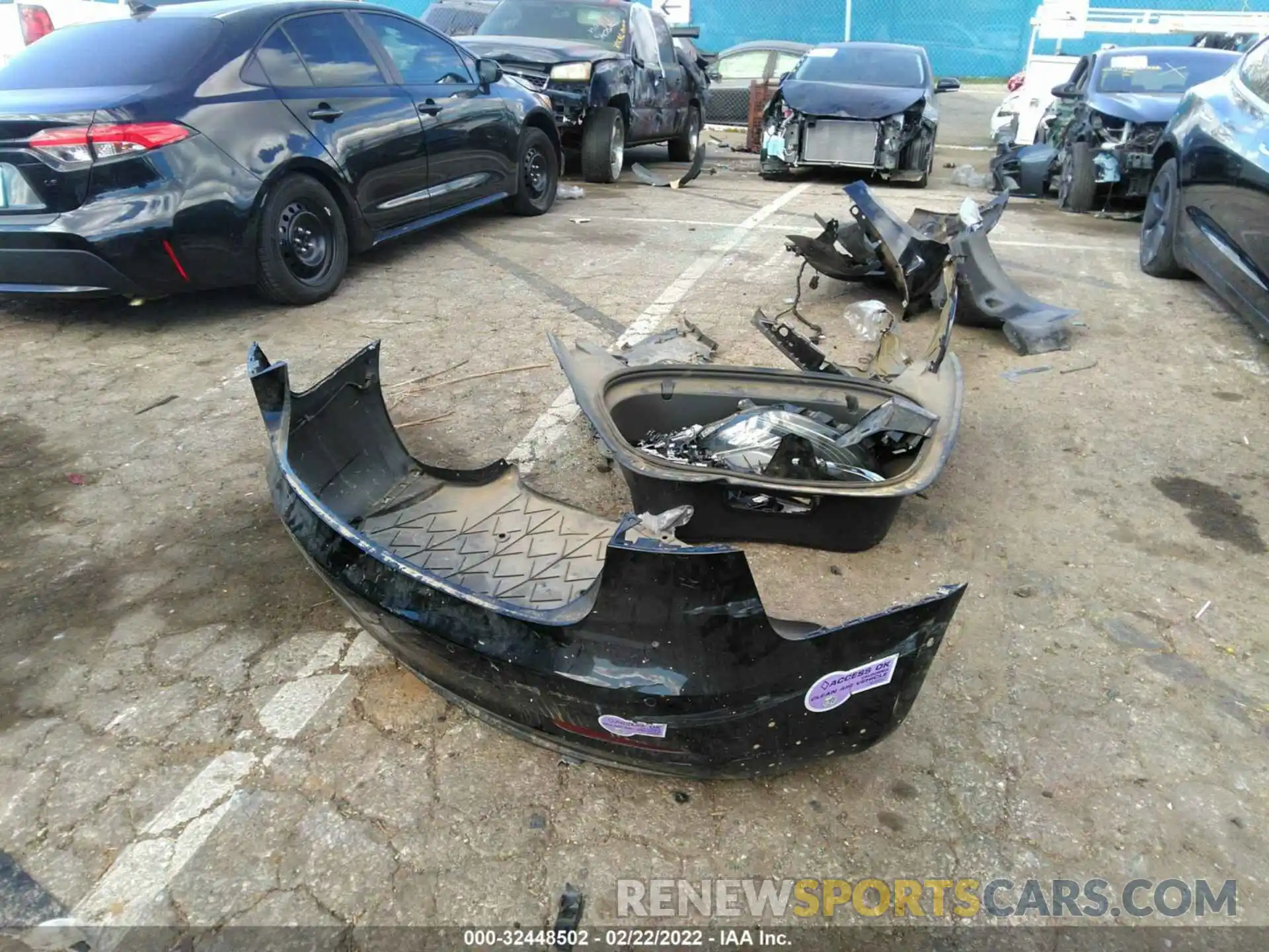 12 Photograph of a damaged car 5YJ3E1EA4KF362035 TESLA MODEL 3 2019