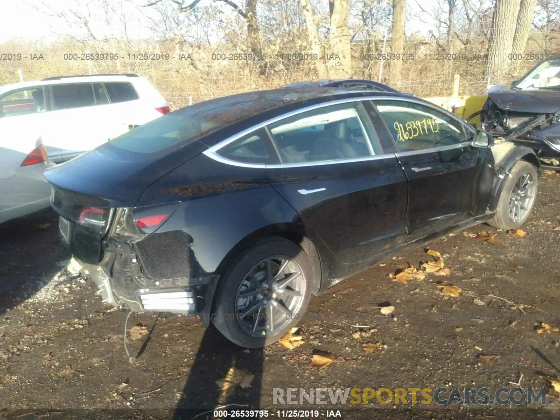 4 Photograph of a damaged car 5YJ3E1EA4KF395312 TESLA MODEL 3 2019