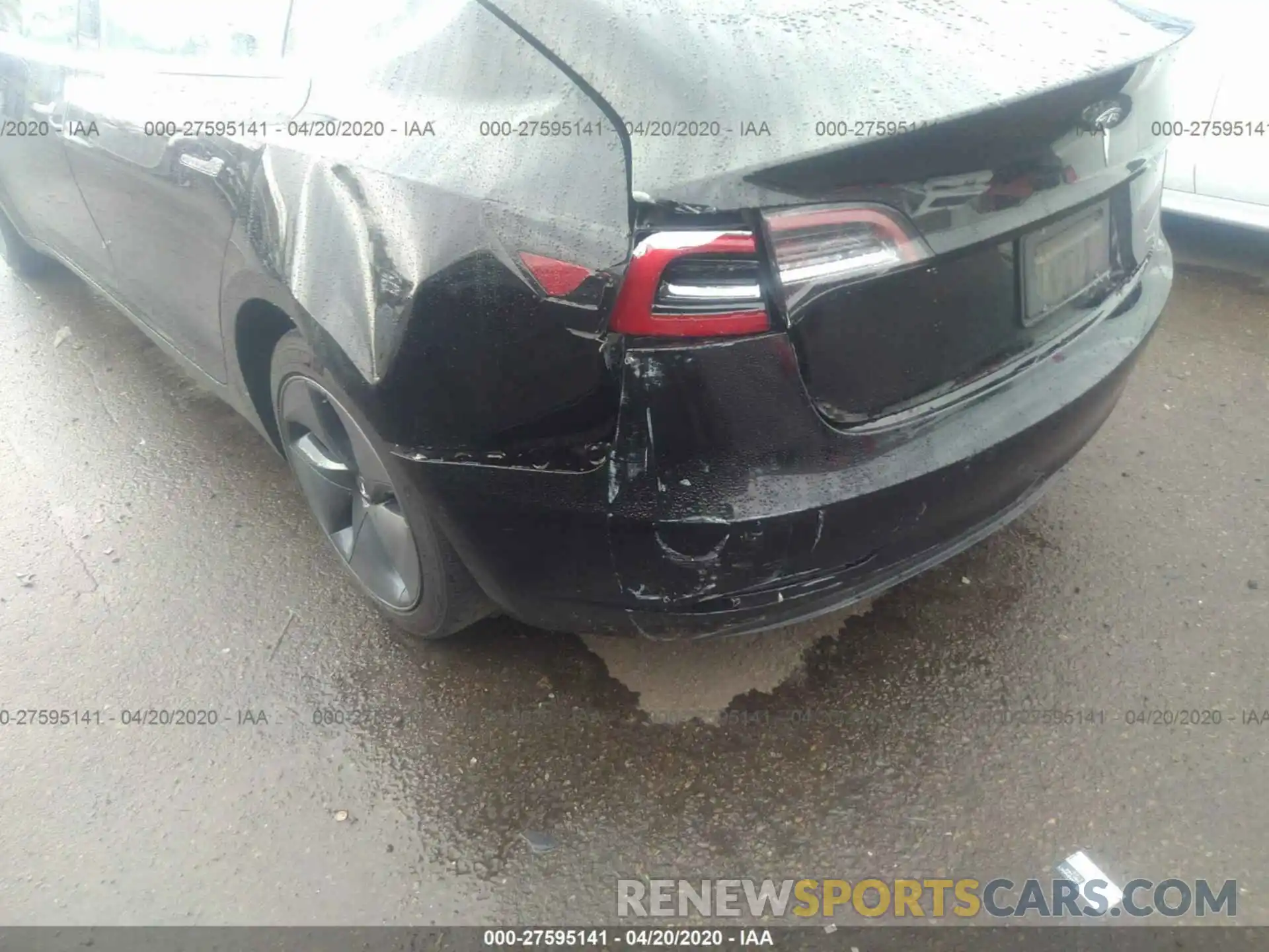 6 Photograph of a damaged car 5YJ3E1EA4KF395729 TESLA MODEL 3 2019