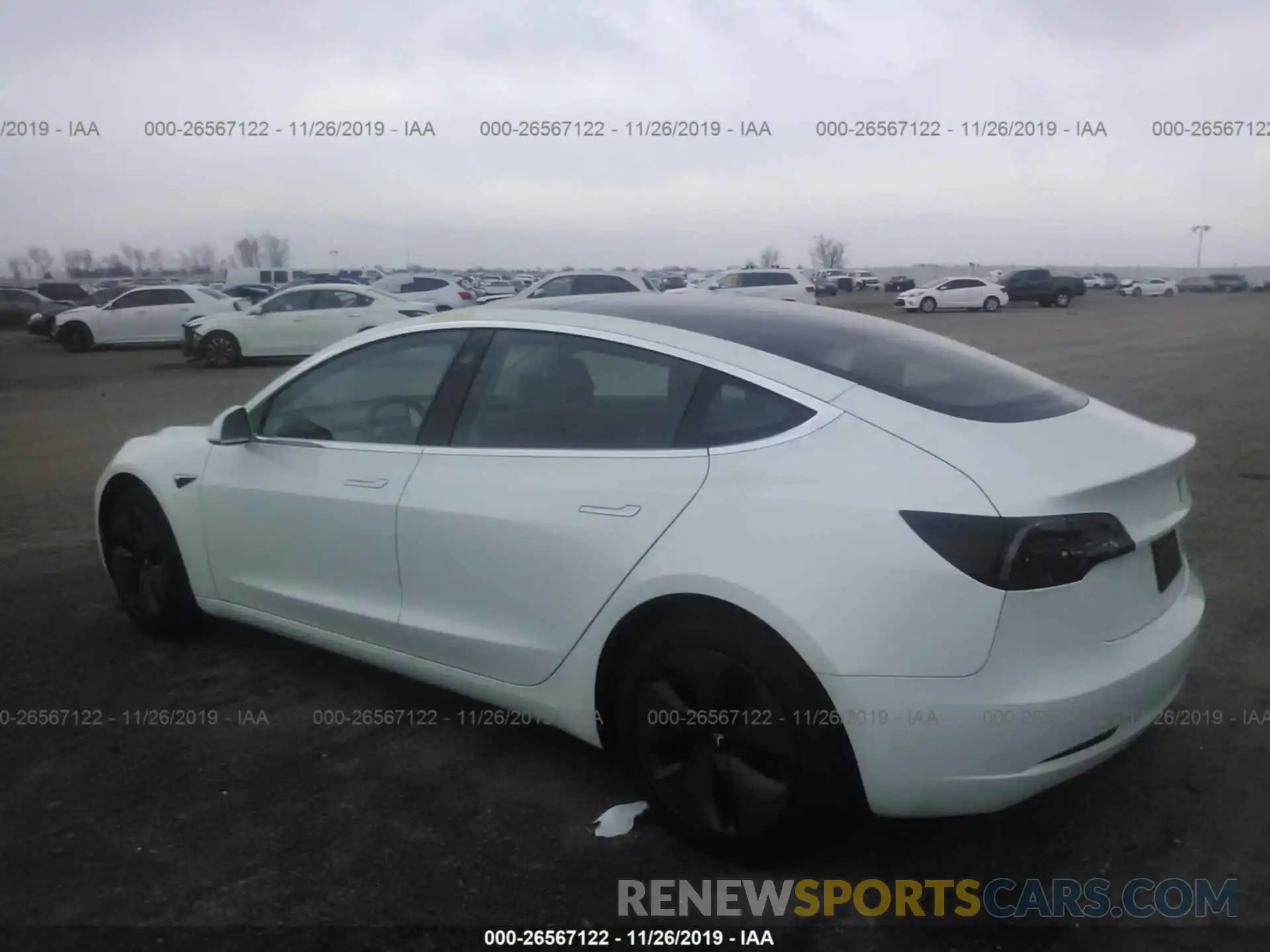 3 Фотография поврежденного автомобиля 5YJ3E1EA4KF397092 TESLA MODEL 3 2019