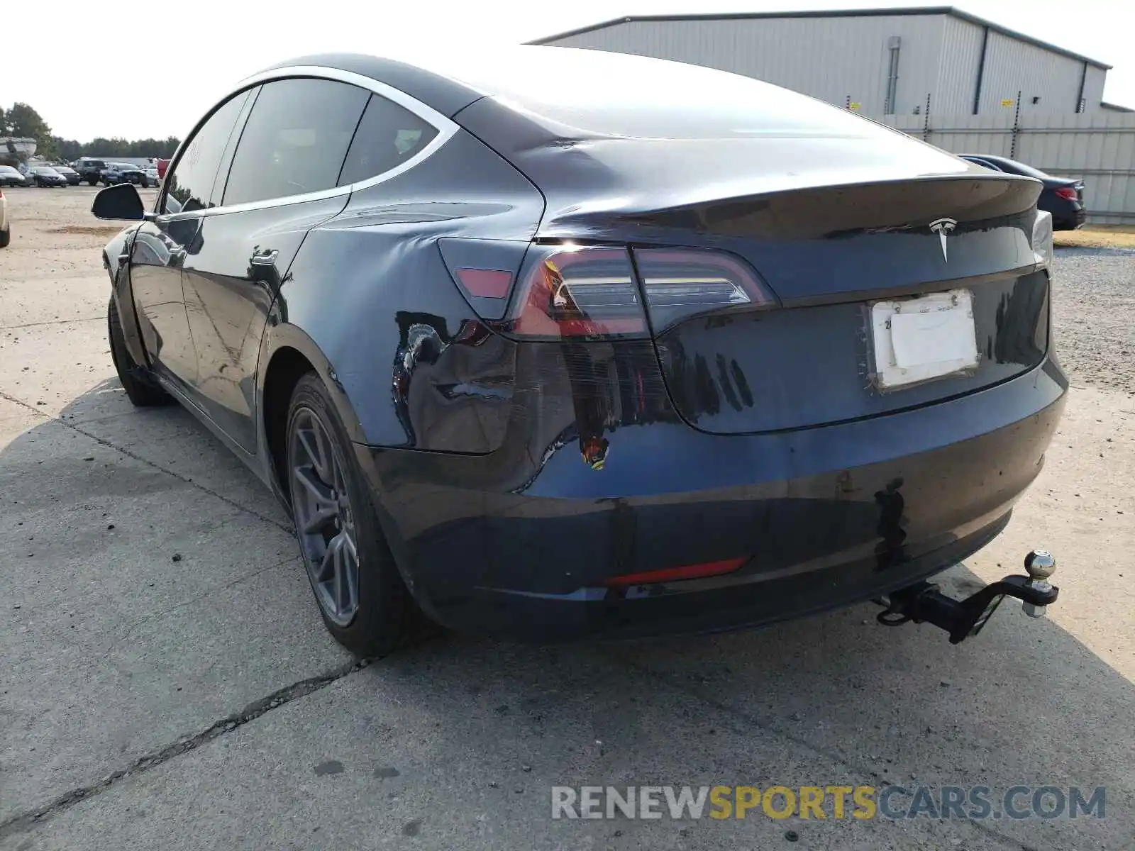 3 Photograph of a damaged car 5YJ3E1EA4KF397772 TESLA MODEL 3 2019