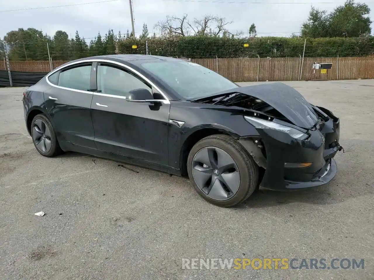 4 Фотография поврежденного автомобиля 5YJ3E1EA4KF397903 TESLA MODEL 3 2019