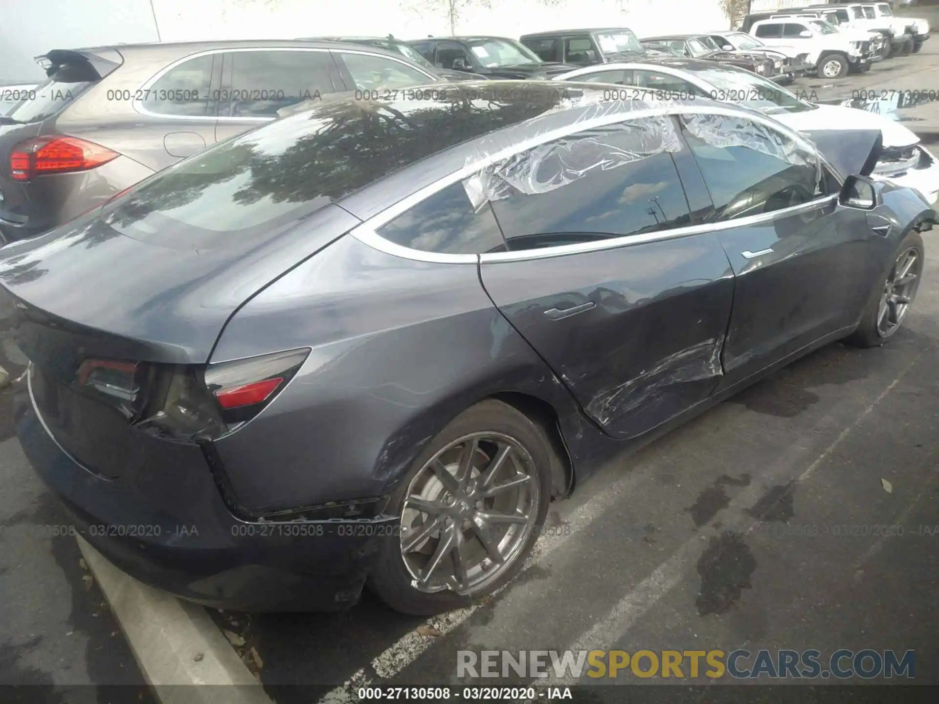 4 Photograph of a damaged car 5YJ3E1EA4KF400248 TESLA MODEL 3 2019