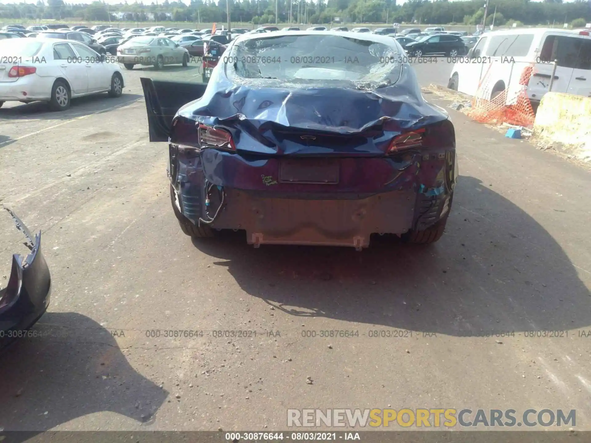 6 Photograph of a damaged car 5YJ3E1EA4KF400959 TESLA MODEL 3 2019