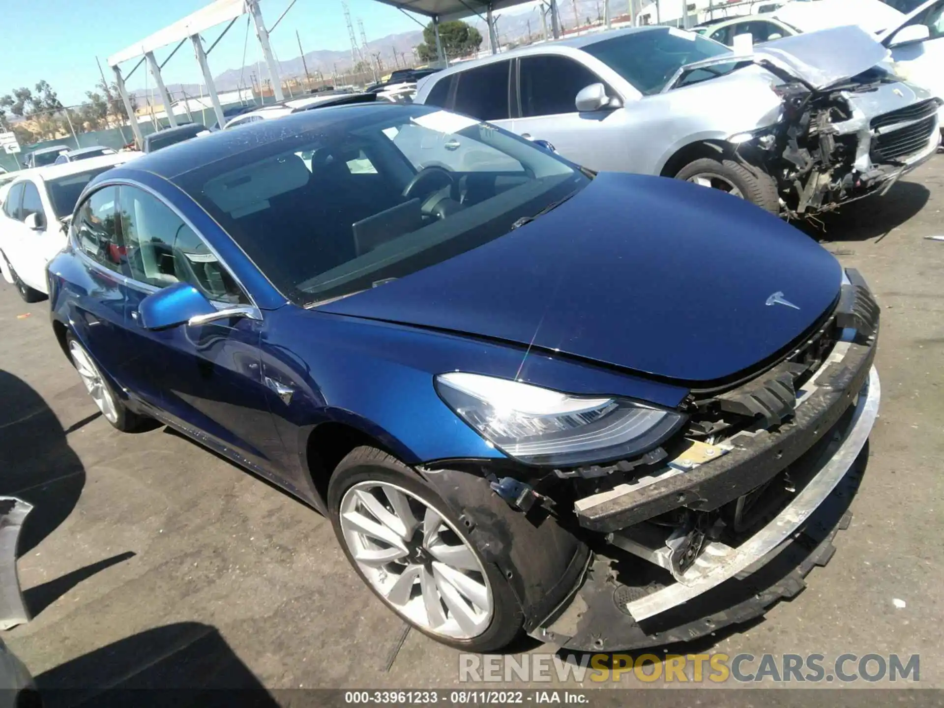 1 Фотография поврежденного автомобиля 5YJ3E1EA4KF402193 TESLA MODEL 3 2019