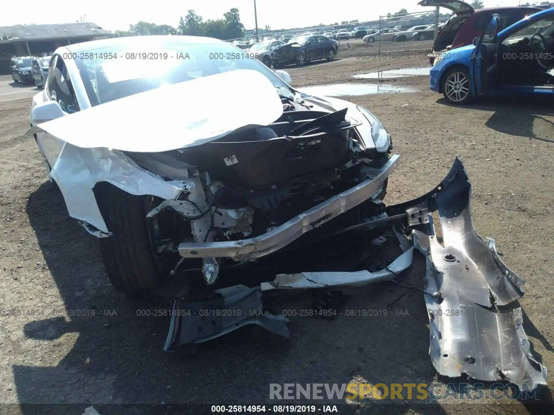 6 Photograph of a damaged car 5YJ3E1EA4KF402498 TESLA MODEL 3 2019