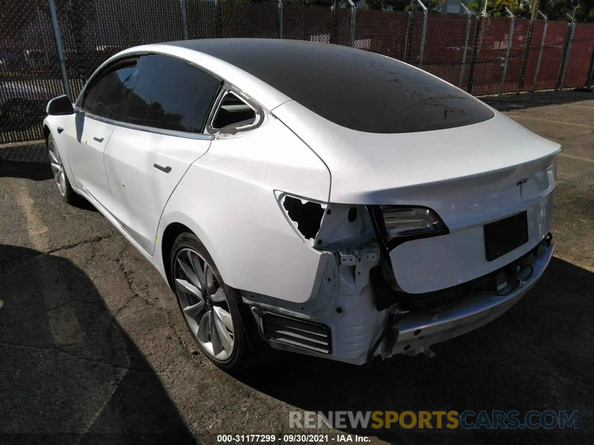 4 Photograph of a damaged car 5YJ3E1EA4KF407653 TESLA MODEL 3 2019