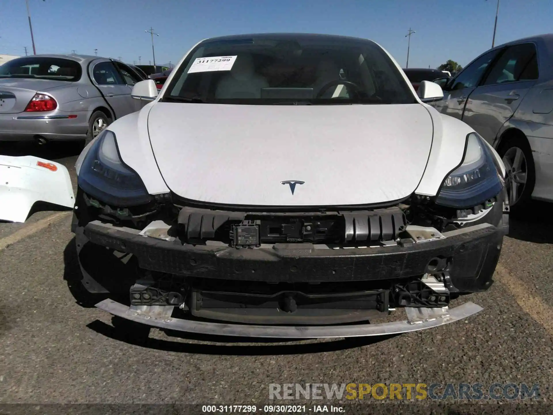 6 Photograph of a damaged car 5YJ3E1EA4KF407653 TESLA MODEL 3 2019