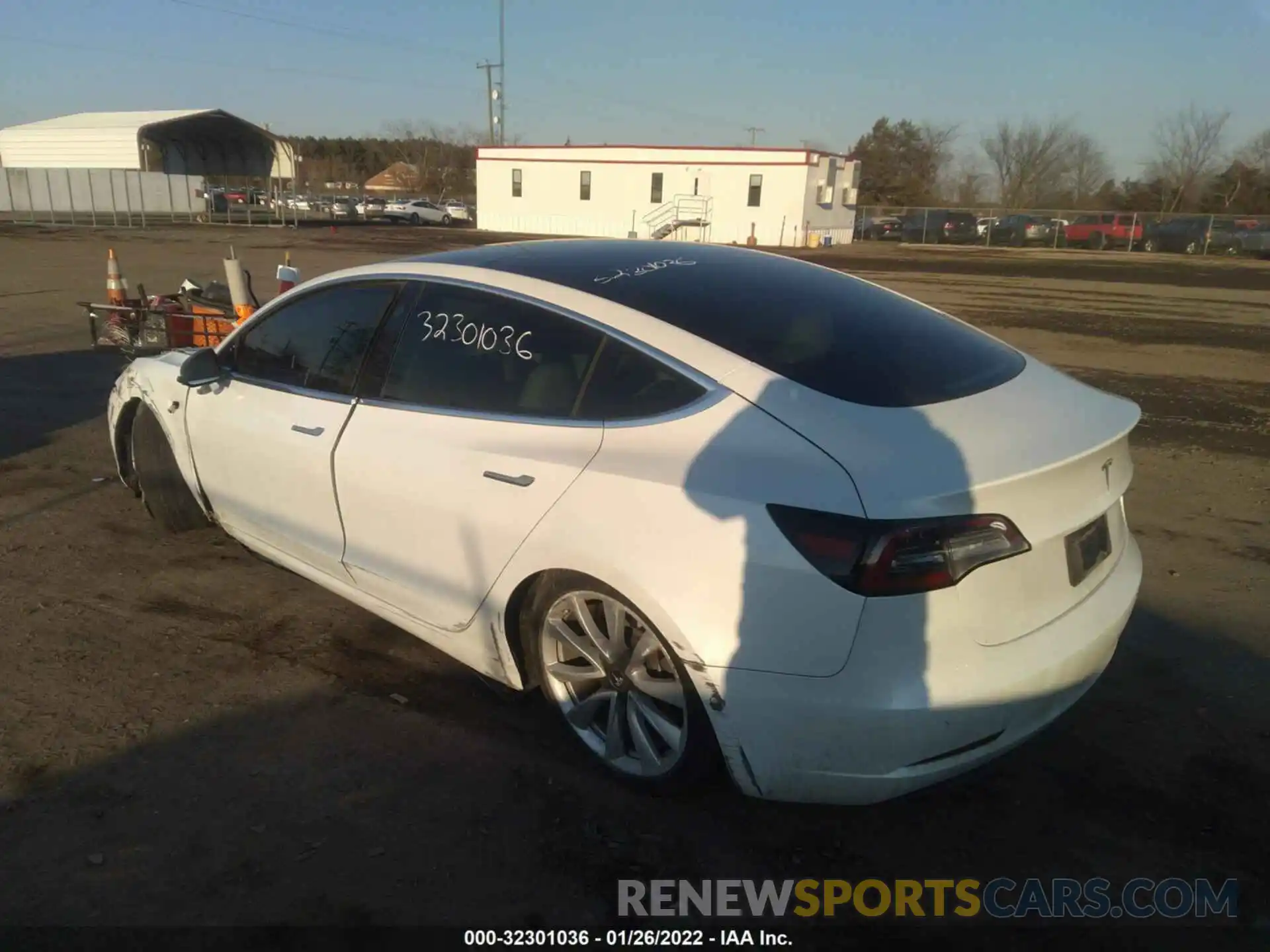 3 Photograph of a damaged car 5YJ3E1EA4KF407667 TESLA MODEL 3 2019