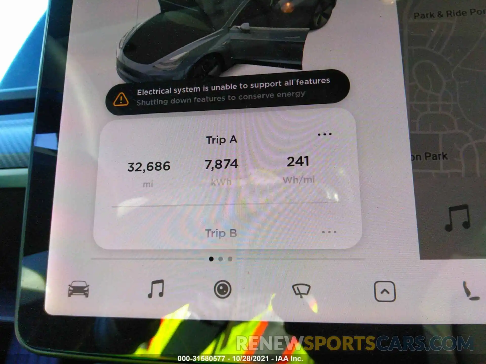 7 Photograph of a damaged car 5YJ3E1EA4KF411394 TESLA MODEL 3 2019