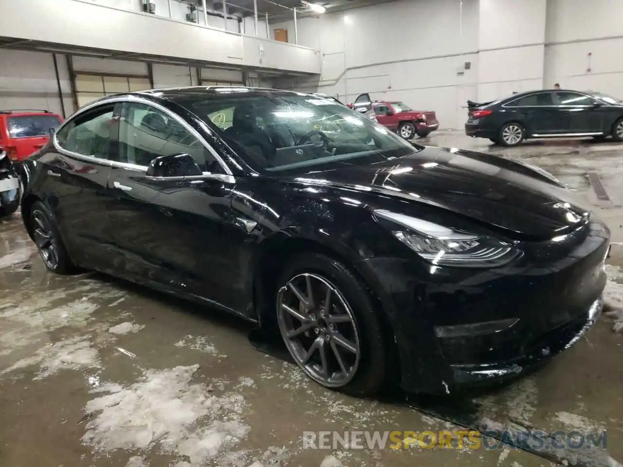 1 Фотография поврежденного автомобиля 5YJ3E1EA4KF415834 TESLA MODEL 3 2019