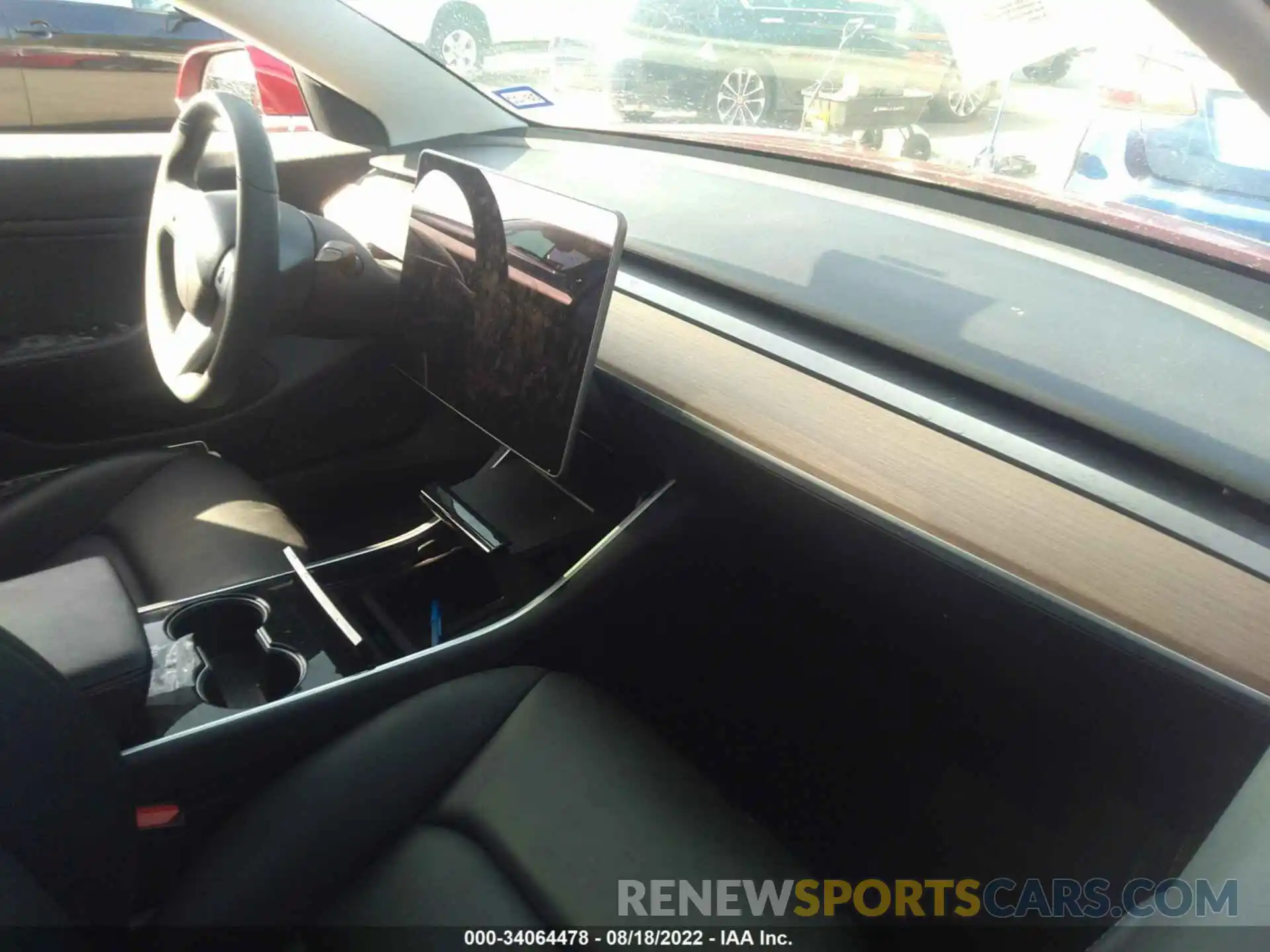 5 Photograph of a damaged car 5YJ3E1EA4KF416420 TESLA MODEL 3 2019