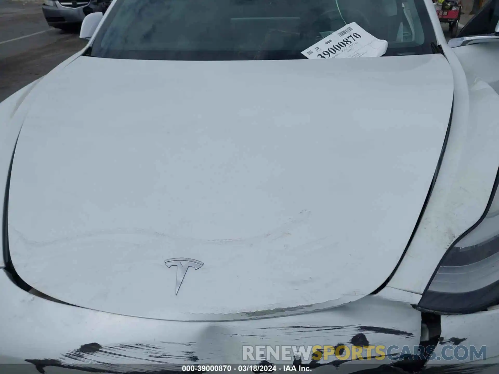 10 Photograph of a damaged car 5YJ3E1EA4KF419768 TESLA MODEL 3 2019