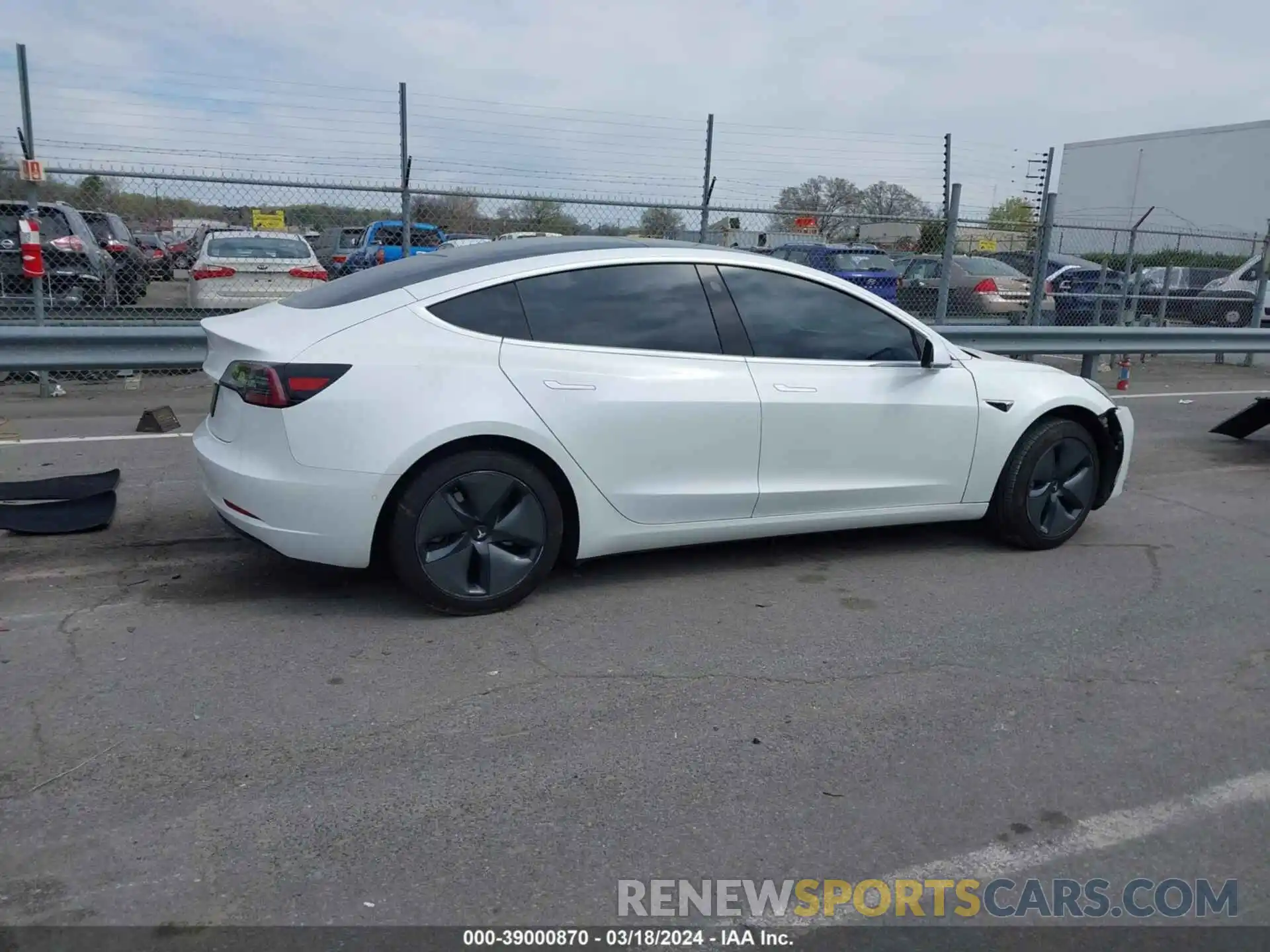 12 Photograph of a damaged car 5YJ3E1EA4KF419768 TESLA MODEL 3 2019