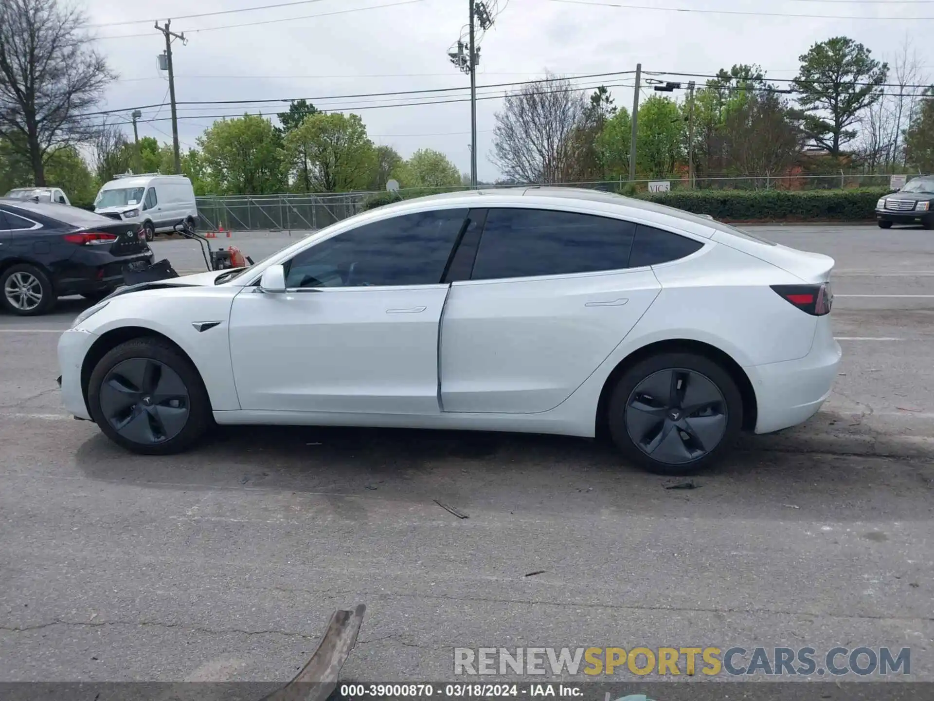 13 Photograph of a damaged car 5YJ3E1EA4KF419768 TESLA MODEL 3 2019