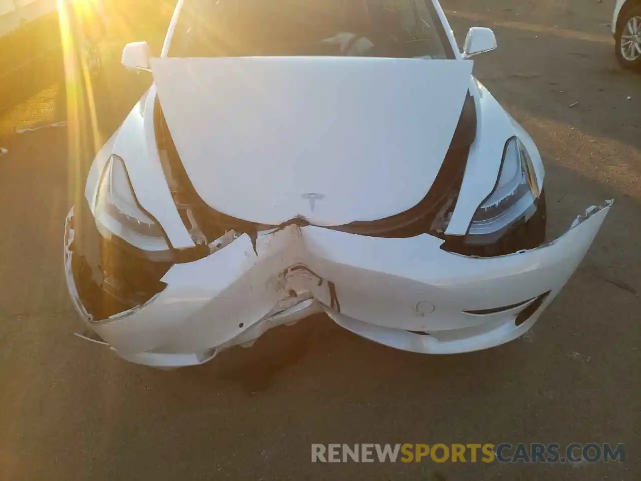 7 Photograph of a damaged car 5YJ3E1EA4KF424758 TESLA MODEL 3 2019