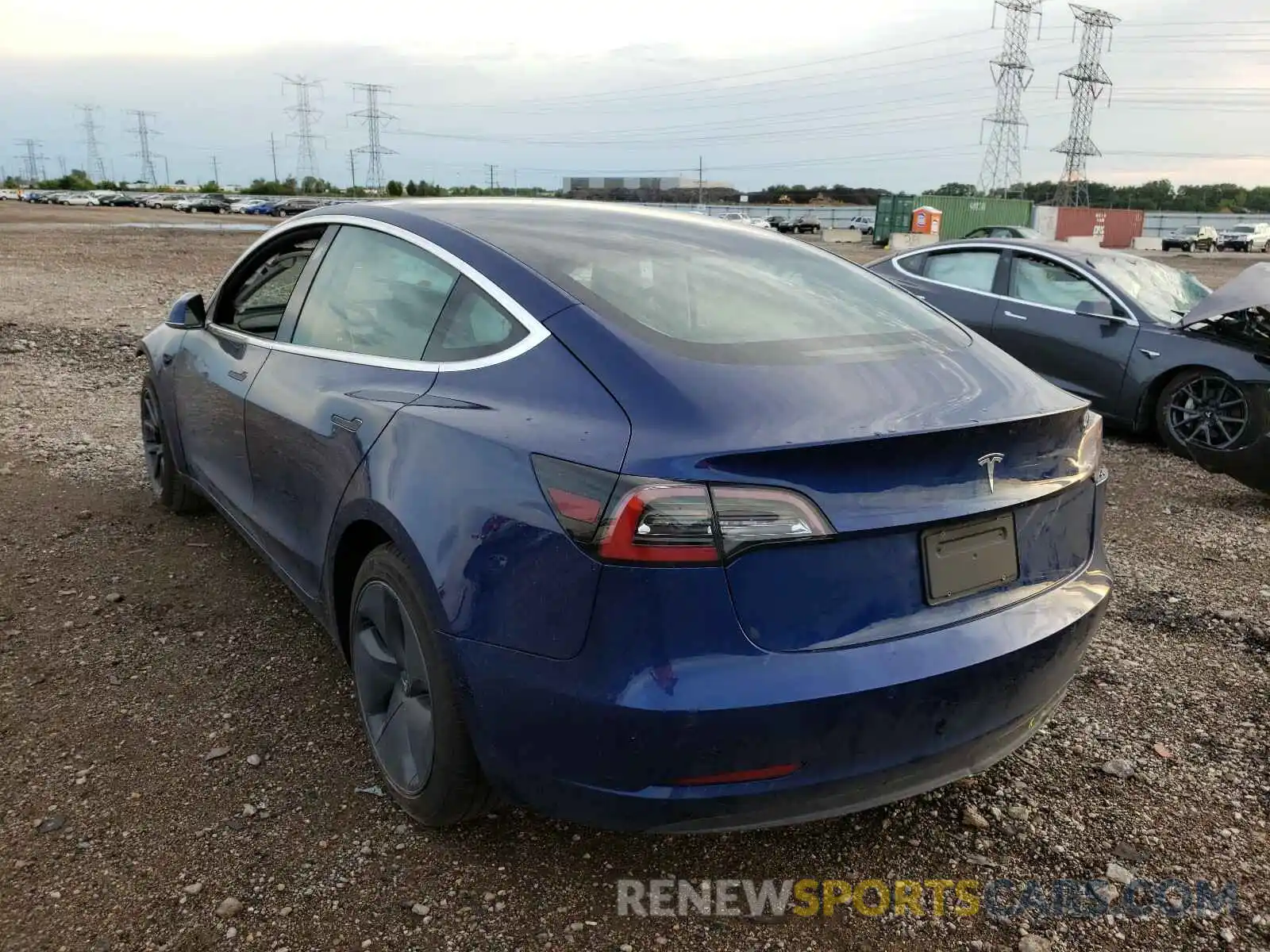 3 Photograph of a damaged car 5YJ3E1EA4KF427126 TESLA MODEL 3 2019