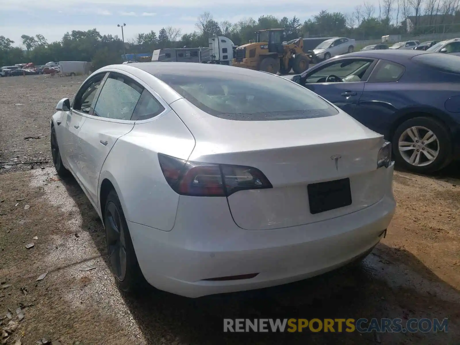 3 Photograph of a damaged car 5YJ3E1EA4KF430690 TESLA MODEL 3 2019