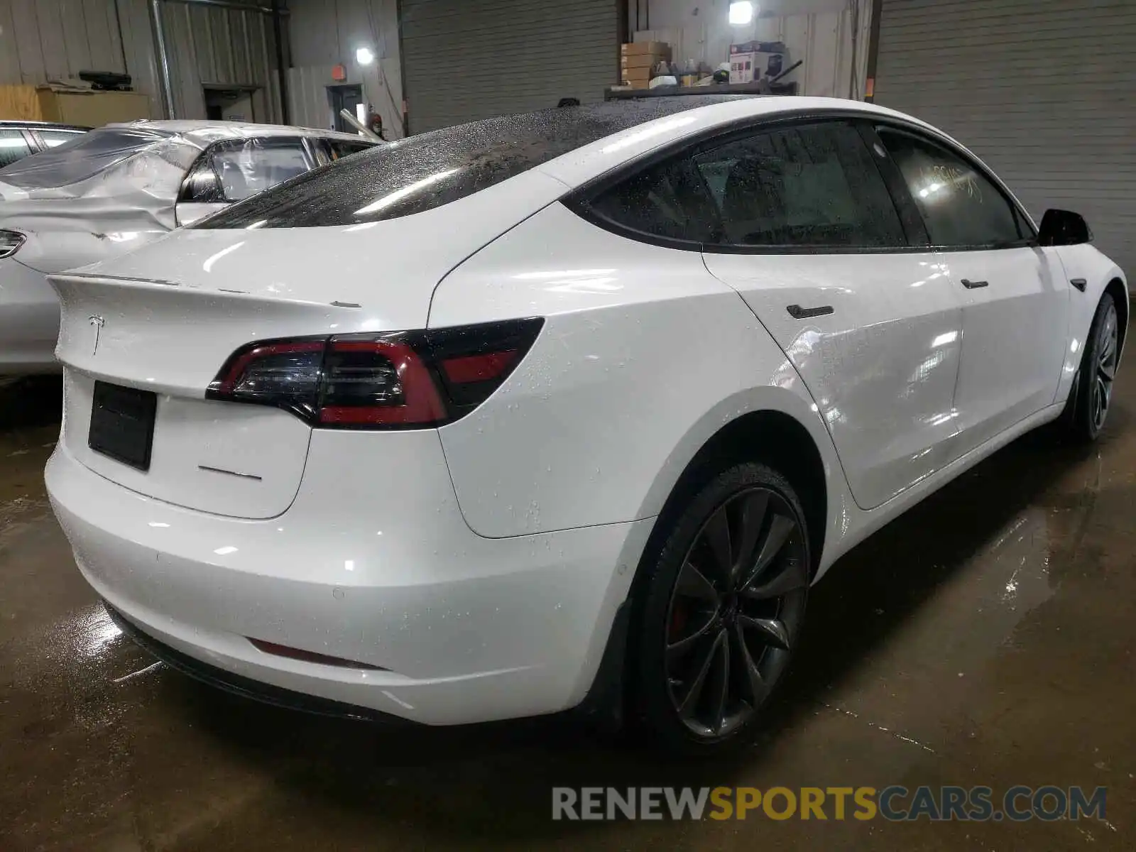 4 Photograph of a damaged car 5YJ3E1EA4KF430768 TESLA MODEL 3 2019