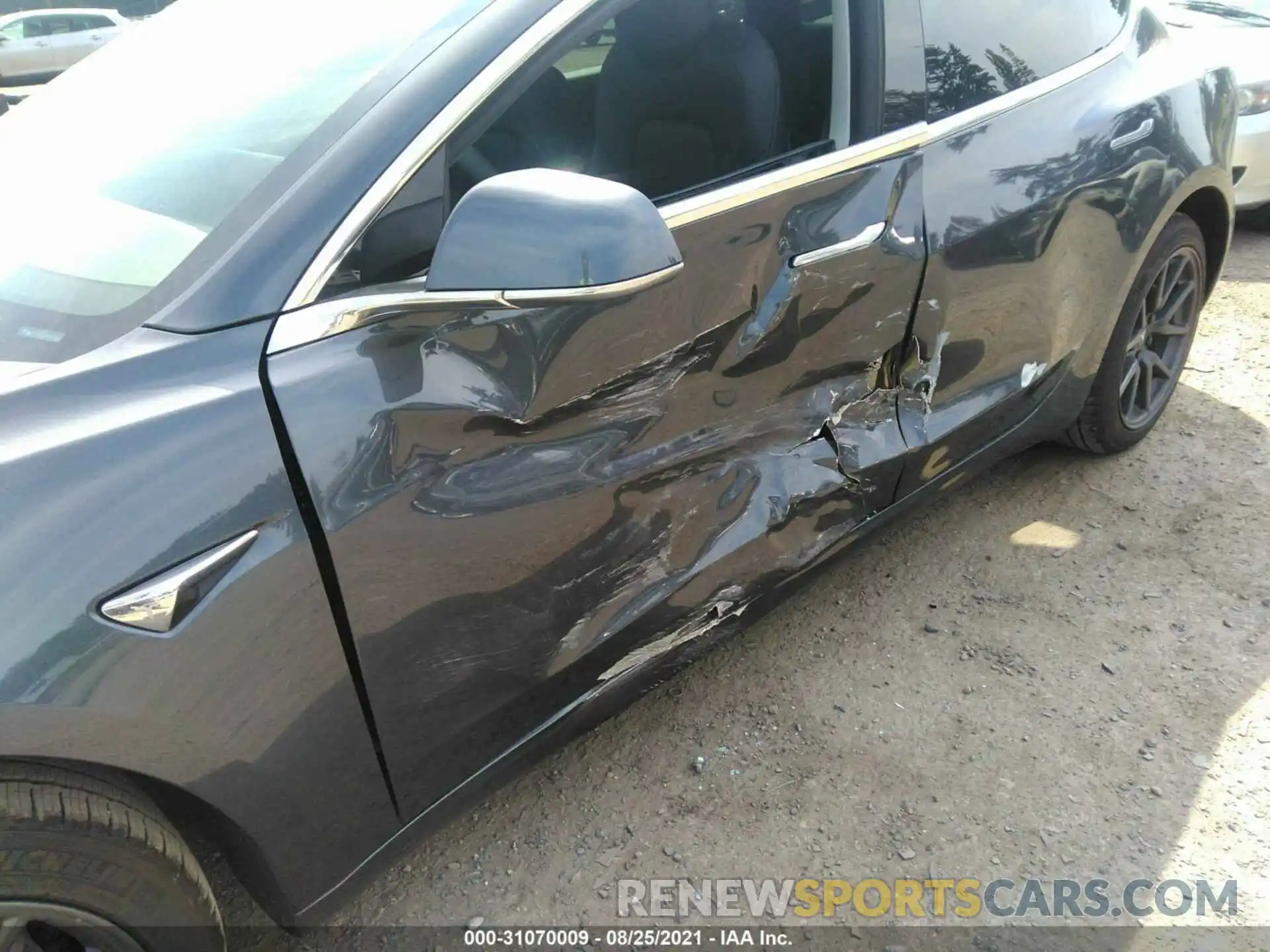 6 Photograph of a damaged car 5YJ3E1EA4KF435386 TESLA MODEL 3 2019