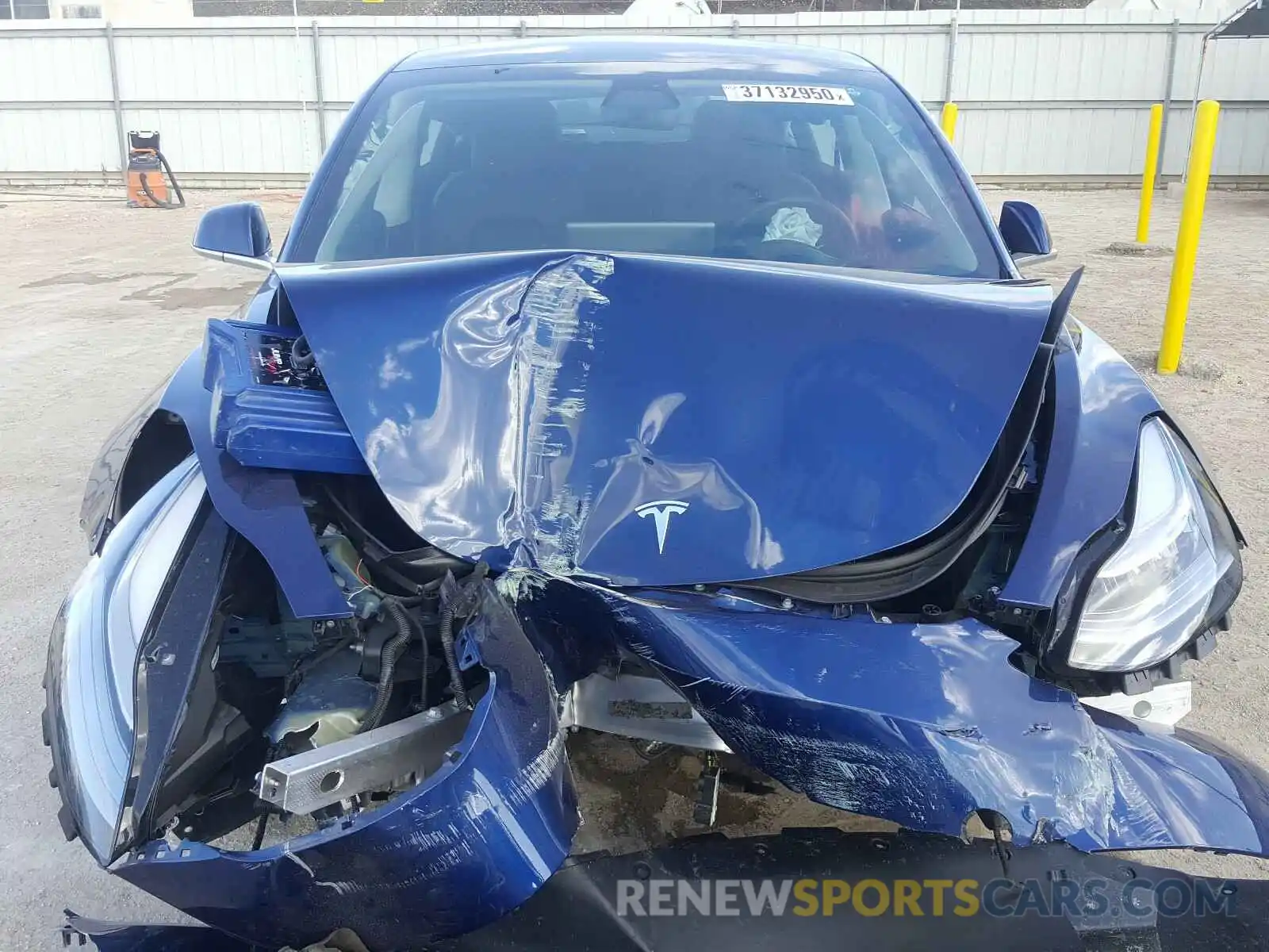 7 Photograph of a damaged car 5YJ3E1EA4KF435534 TESLA MODEL 3 2019