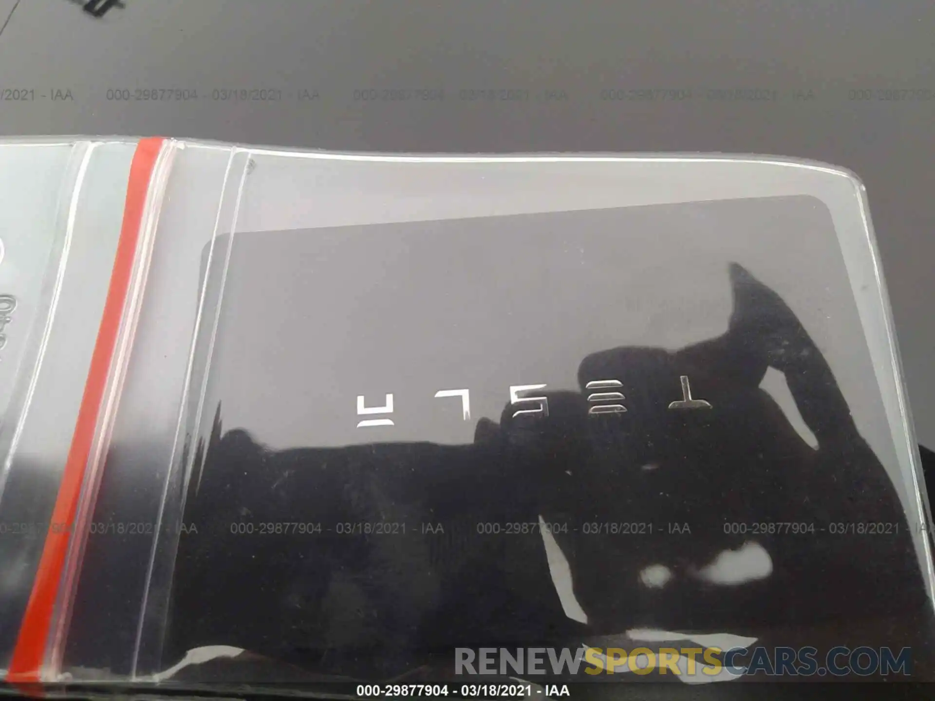 11 Photograph of a damaged car 5YJ3E1EA4KF441530 TESLA MODEL 3 2019