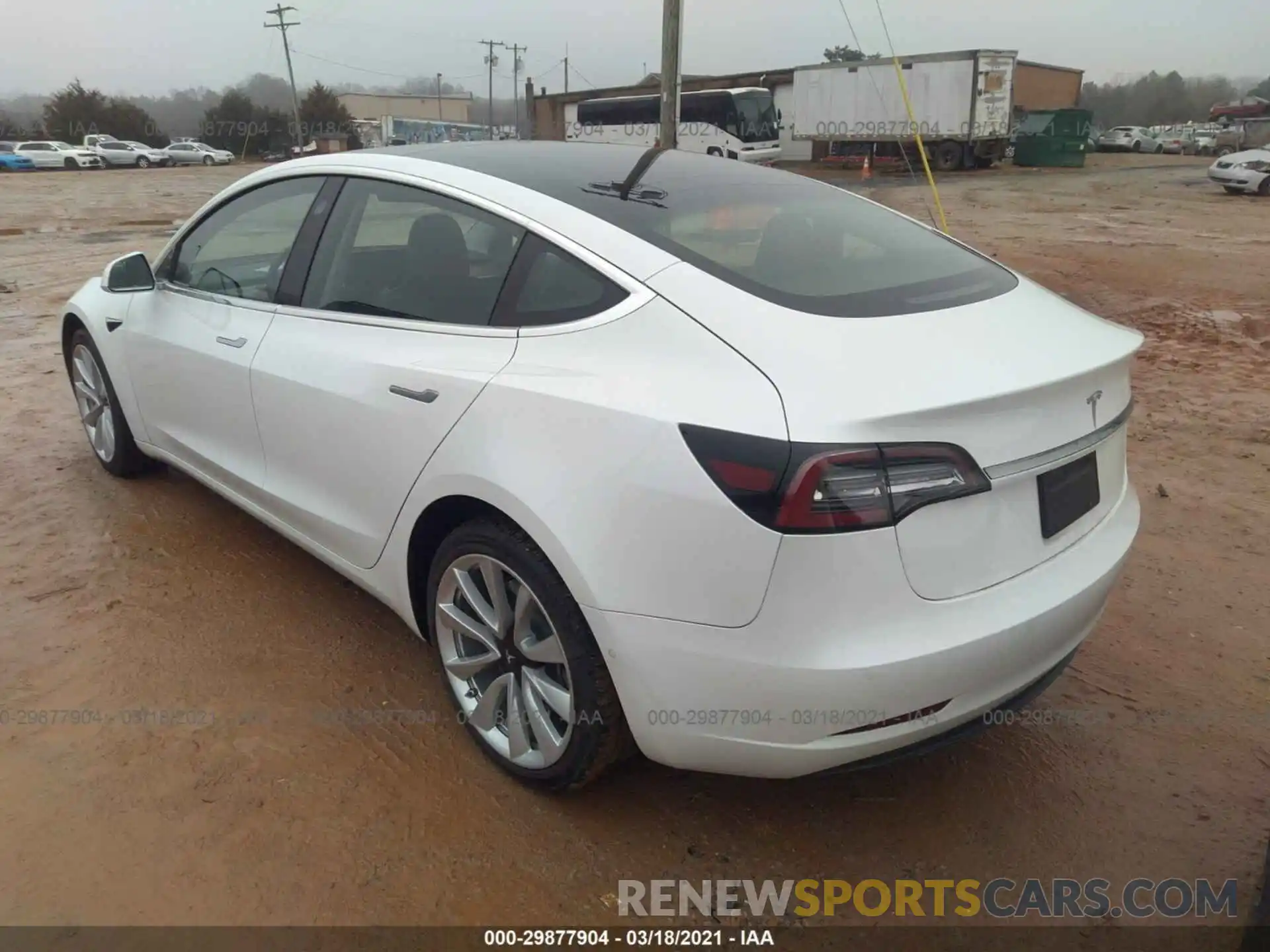 3 Photograph of a damaged car 5YJ3E1EA4KF441530 TESLA MODEL 3 2019