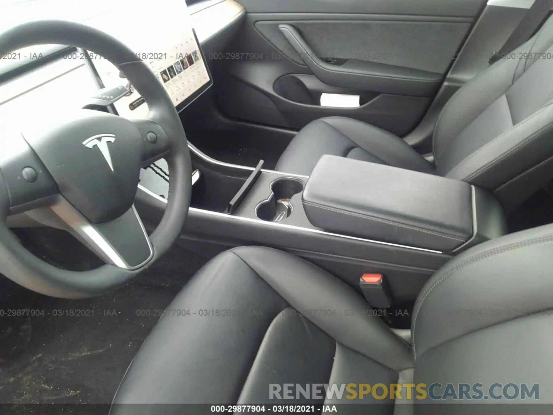 5 Photograph of a damaged car 5YJ3E1EA4KF441530 TESLA MODEL 3 2019