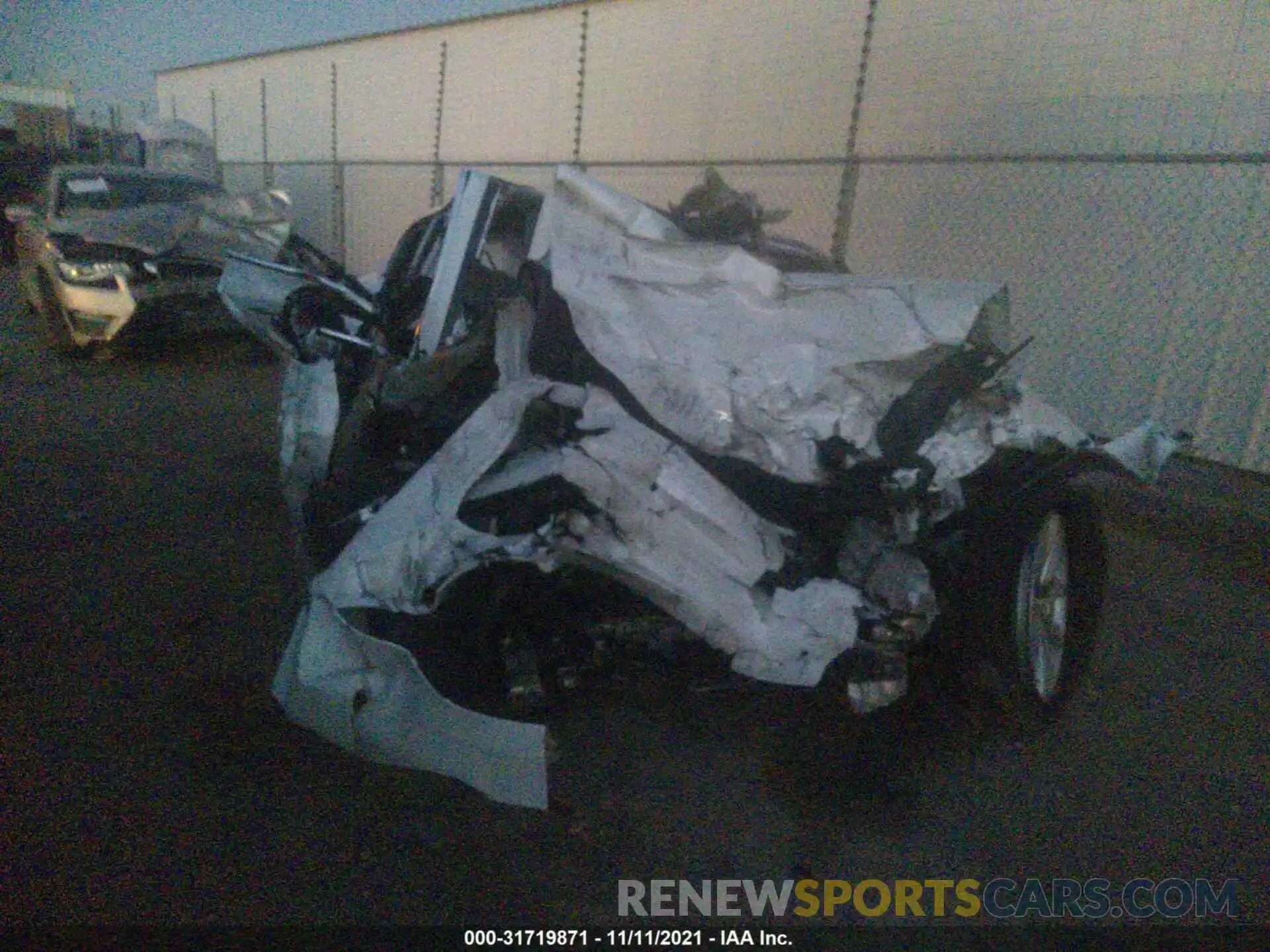 1 Photograph of a damaged car 5YJ3E1EA4KF447814 TESLA MODEL 3 2019