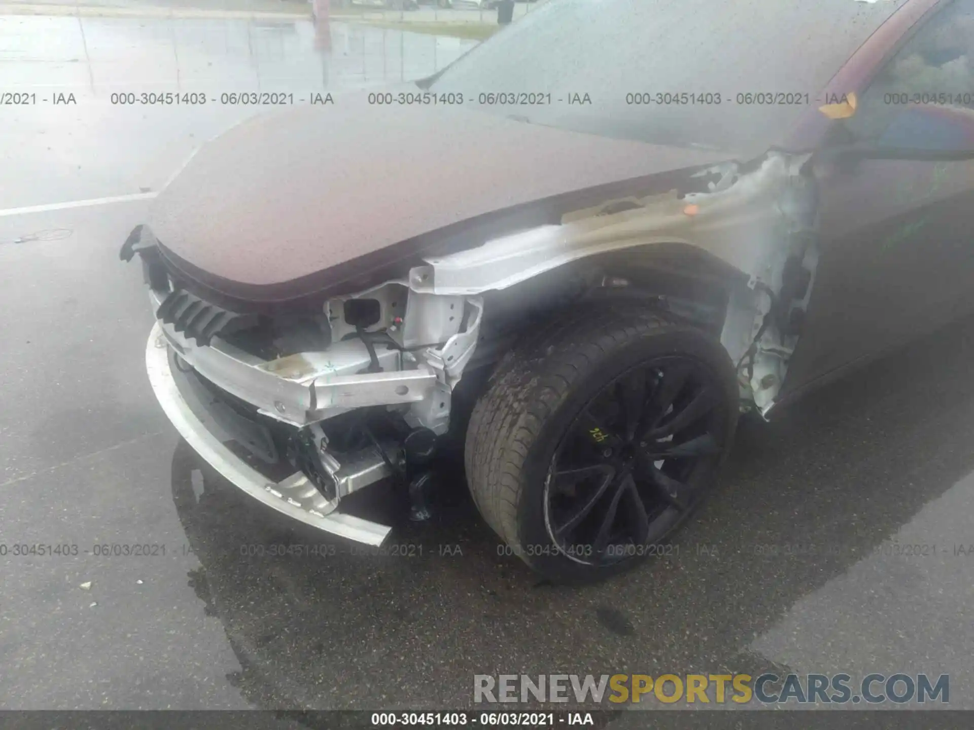 6 Photograph of a damaged car 5YJ3E1EA4KF449367 TESLA MODEL 3 2019