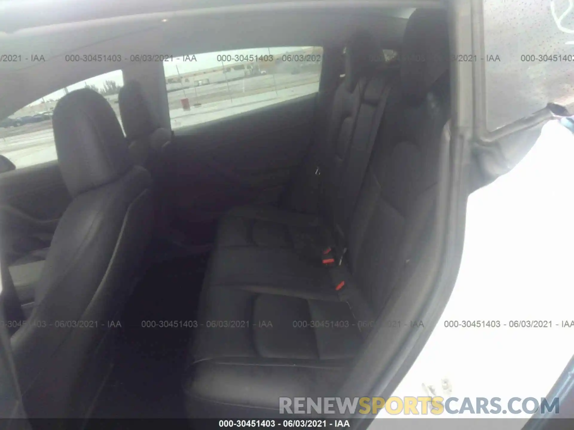 8 Photograph of a damaged car 5YJ3E1EA4KF449367 TESLA MODEL 3 2019