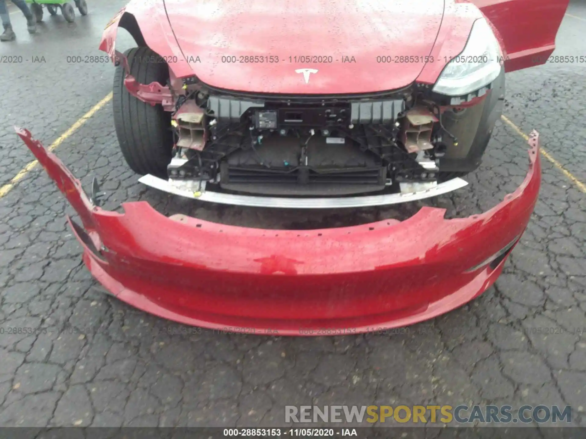 6 Photograph of a damaged car 5YJ3E1EA4KF464032 TESLA MODEL 3 2019