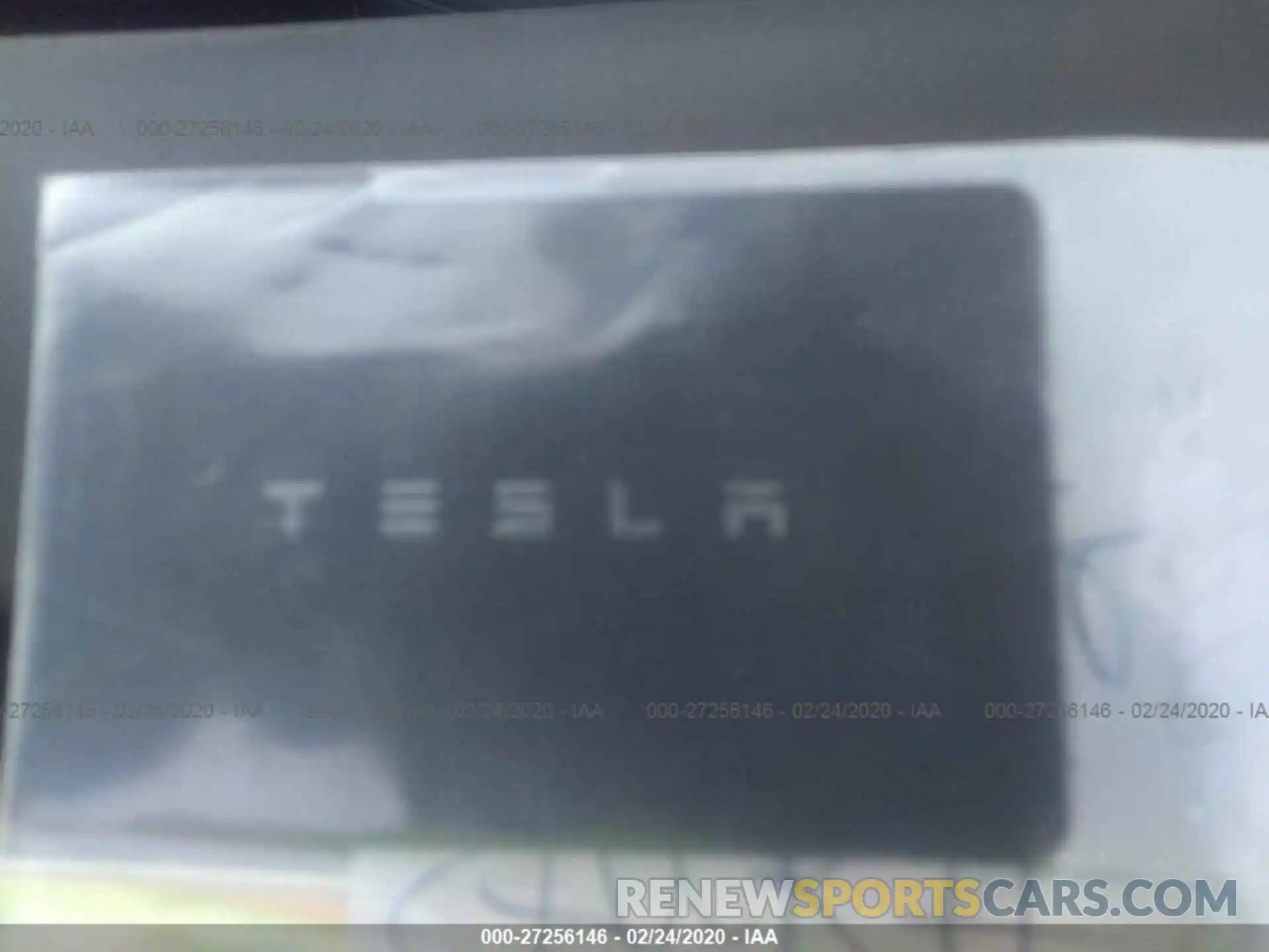 11 Photograph of a damaged car 5YJ3E1EA4KF466685 TESLA MODEL 3 2019