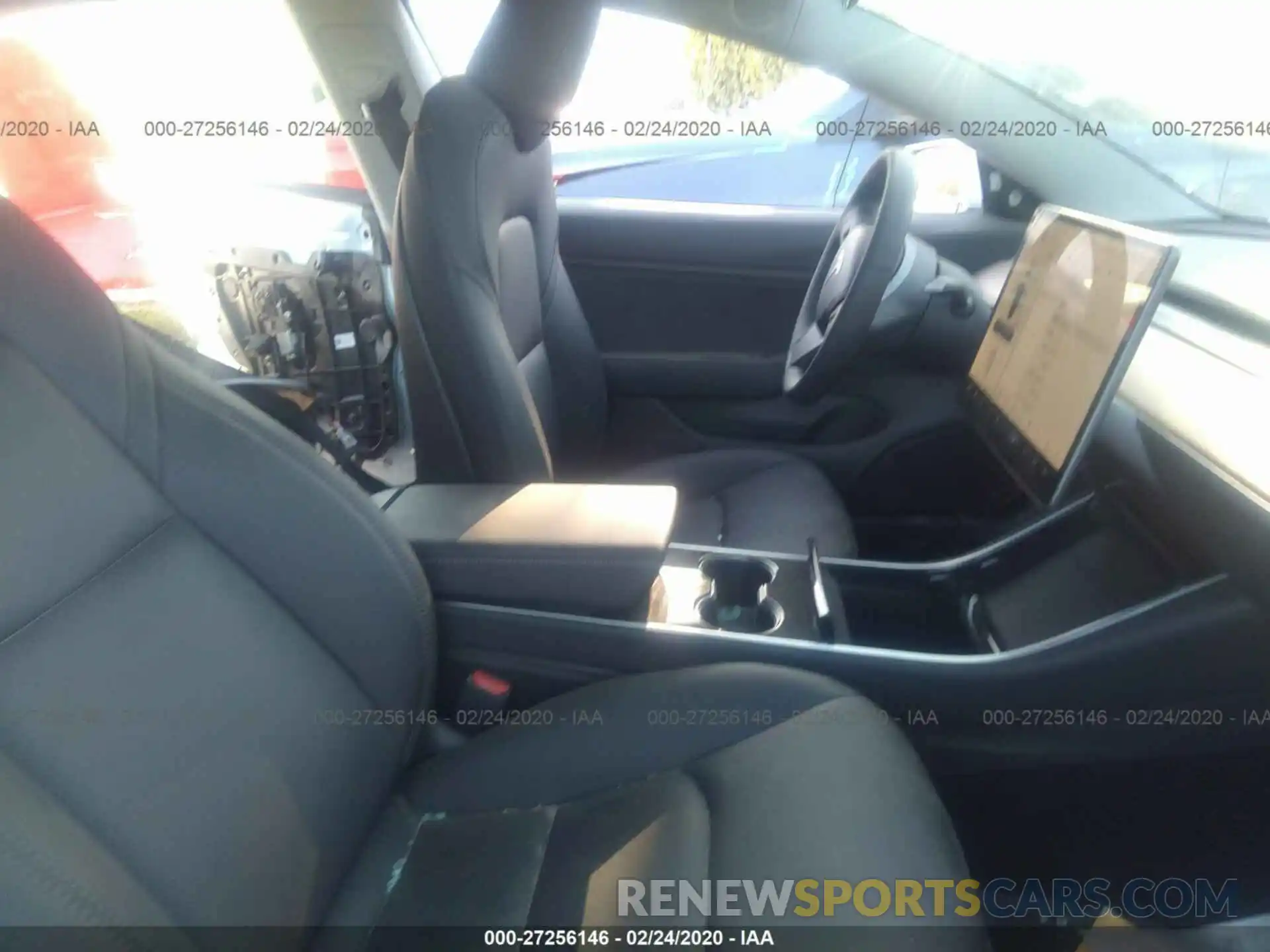 5 Photograph of a damaged car 5YJ3E1EA4KF466685 TESLA MODEL 3 2019