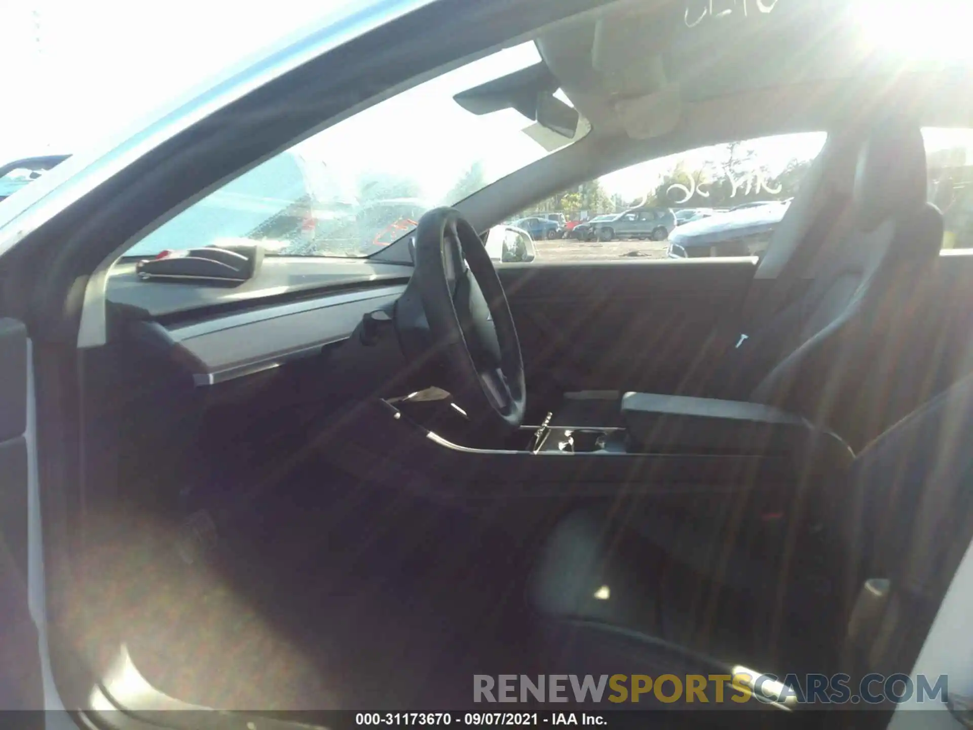 5 Photograph of a damaged car 5YJ3E1EA4KF483499 TESLA MODEL 3 2019