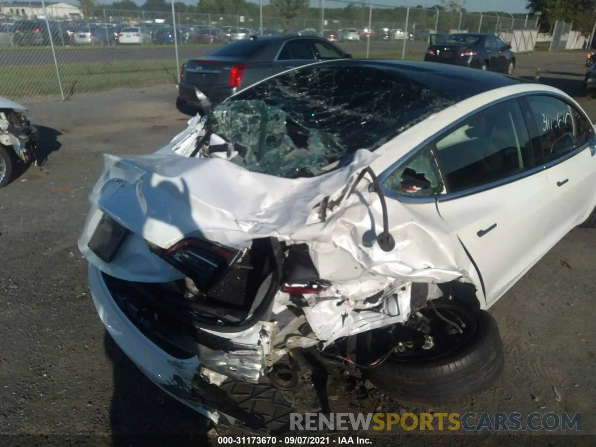 6 Photograph of a damaged car 5YJ3E1EA4KF483499 TESLA MODEL 3 2019